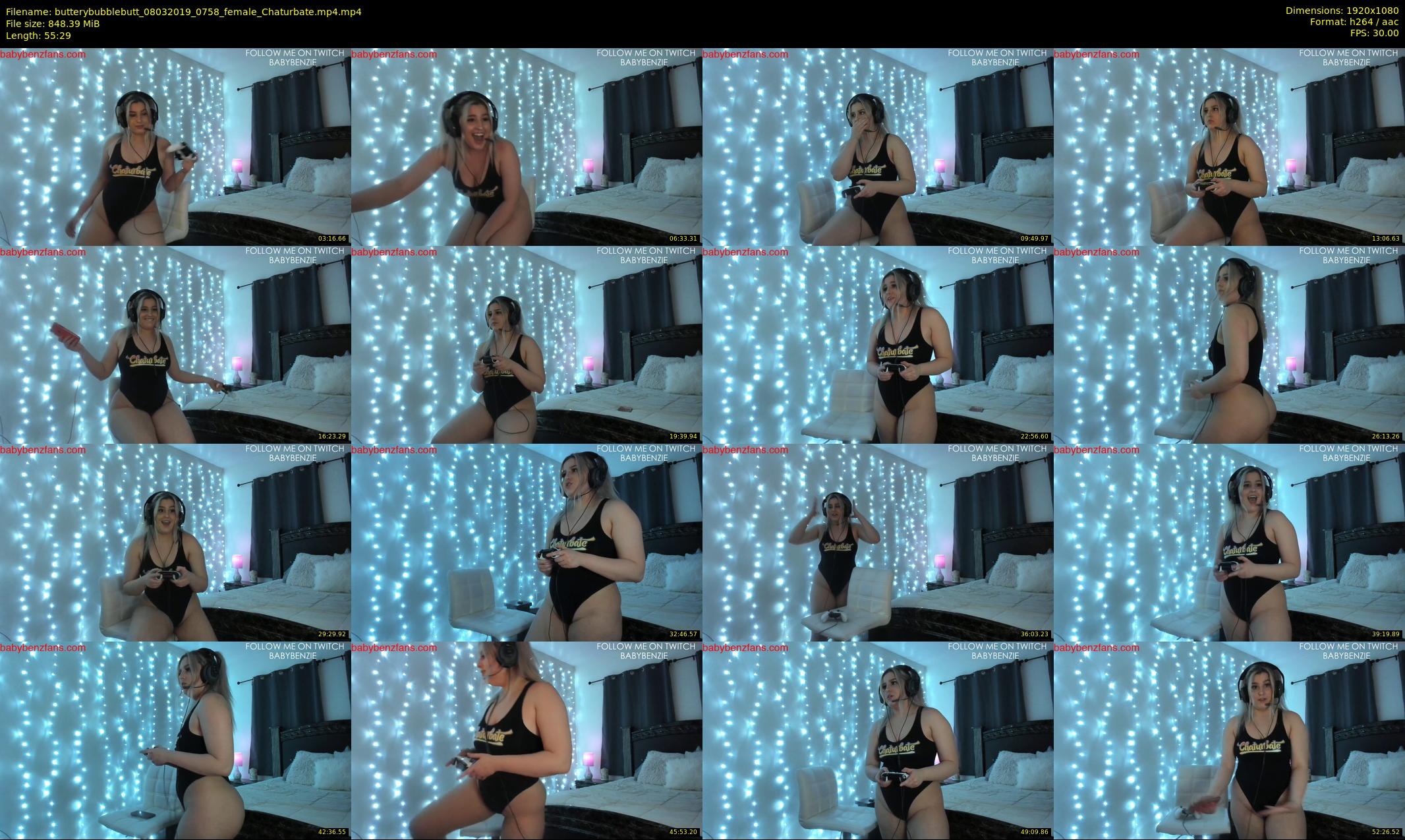 butterybubblebutt — 56 minute Chaturbate couple cam show recording, 1080p, Mar 8, 2019