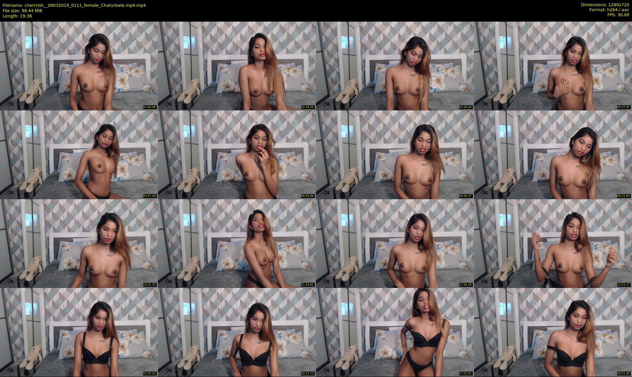 cherrrish_ — 20 minute Chaturbate female cam show recording, 720p, Mar 9, 2019