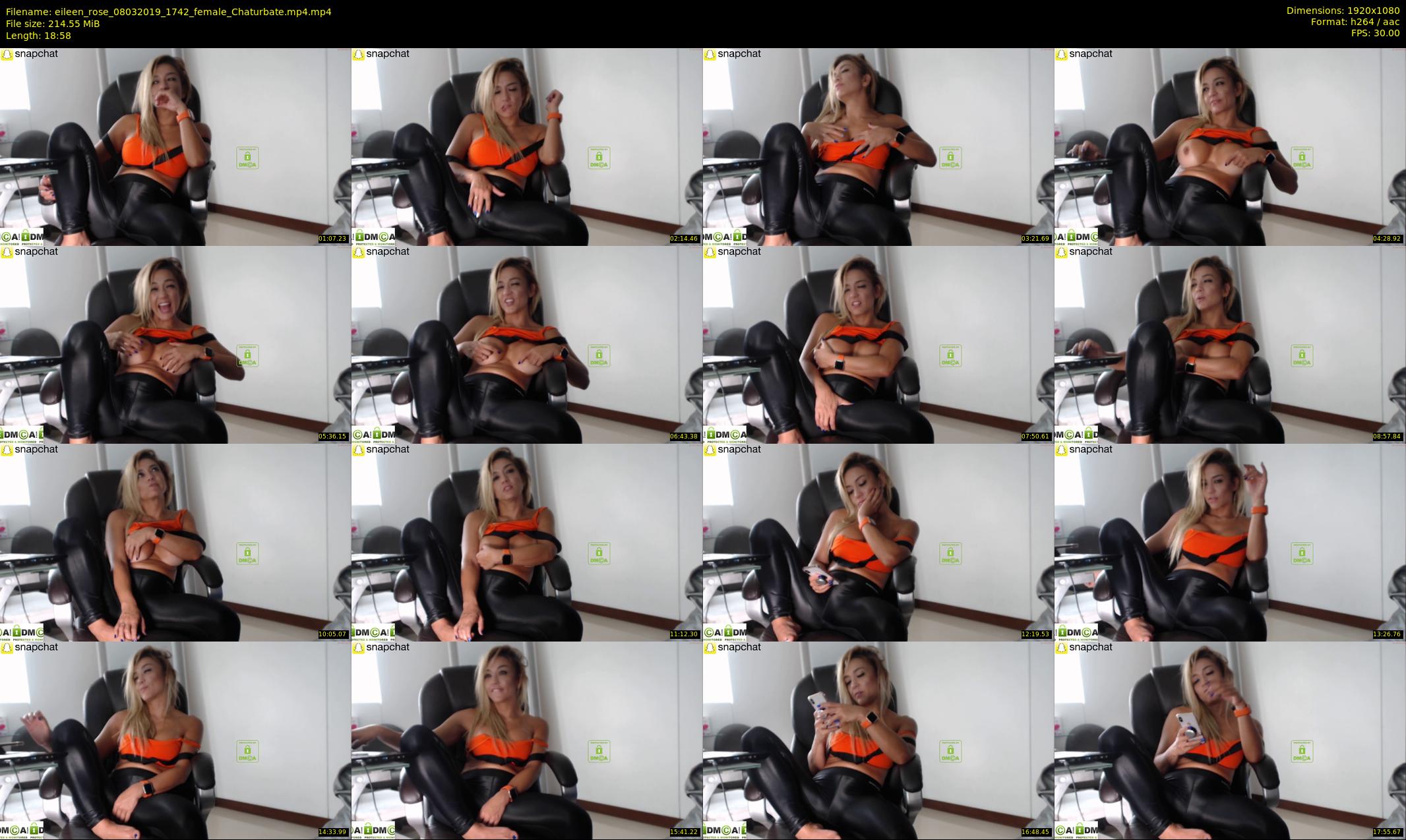 eileen_rose — 19 minute Chaturbate female cam show recording, 1080p, Mar 8, 2019