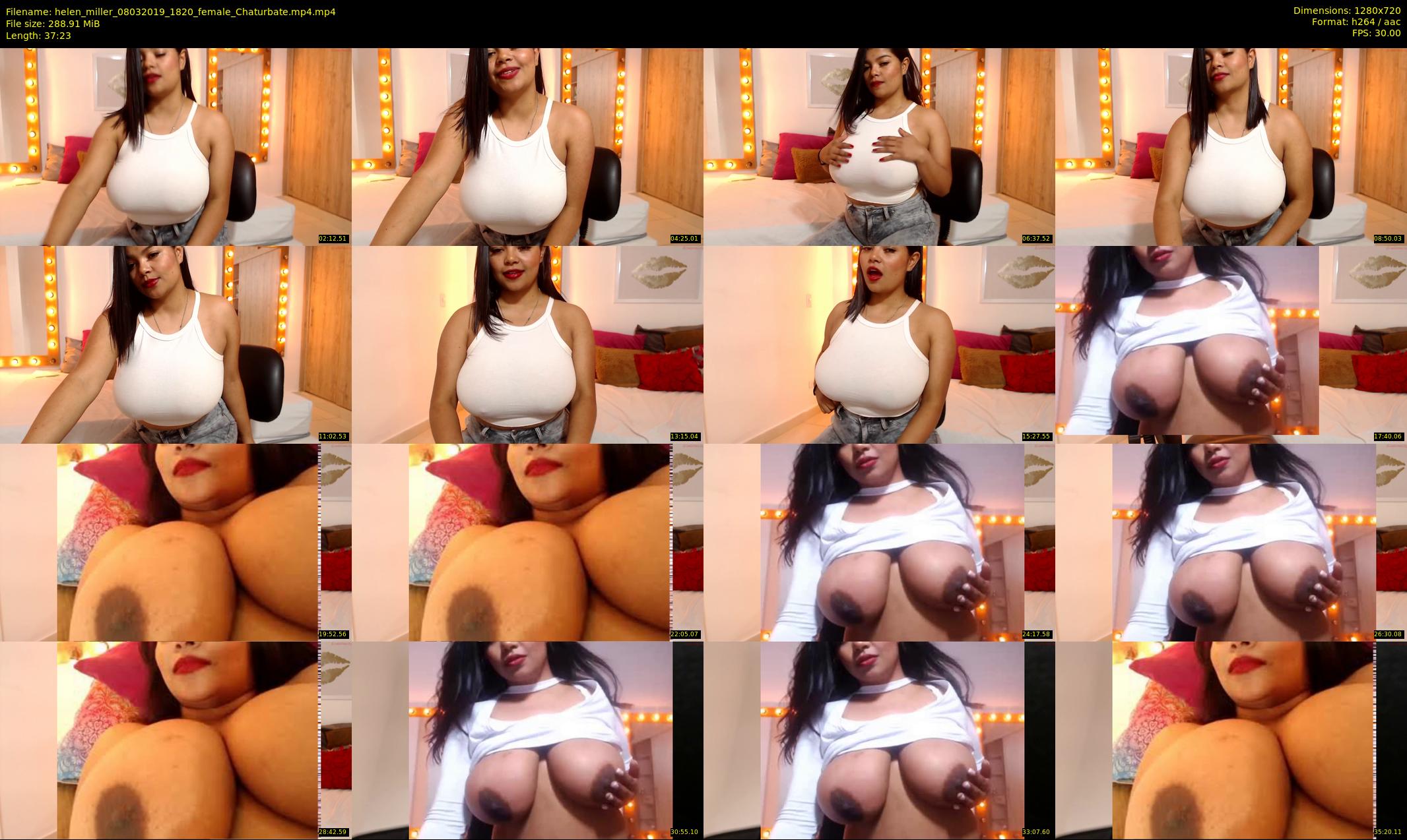 helen_miller — 38 minute Chaturbate female cam show recording, 720p, Mar 8, 2019