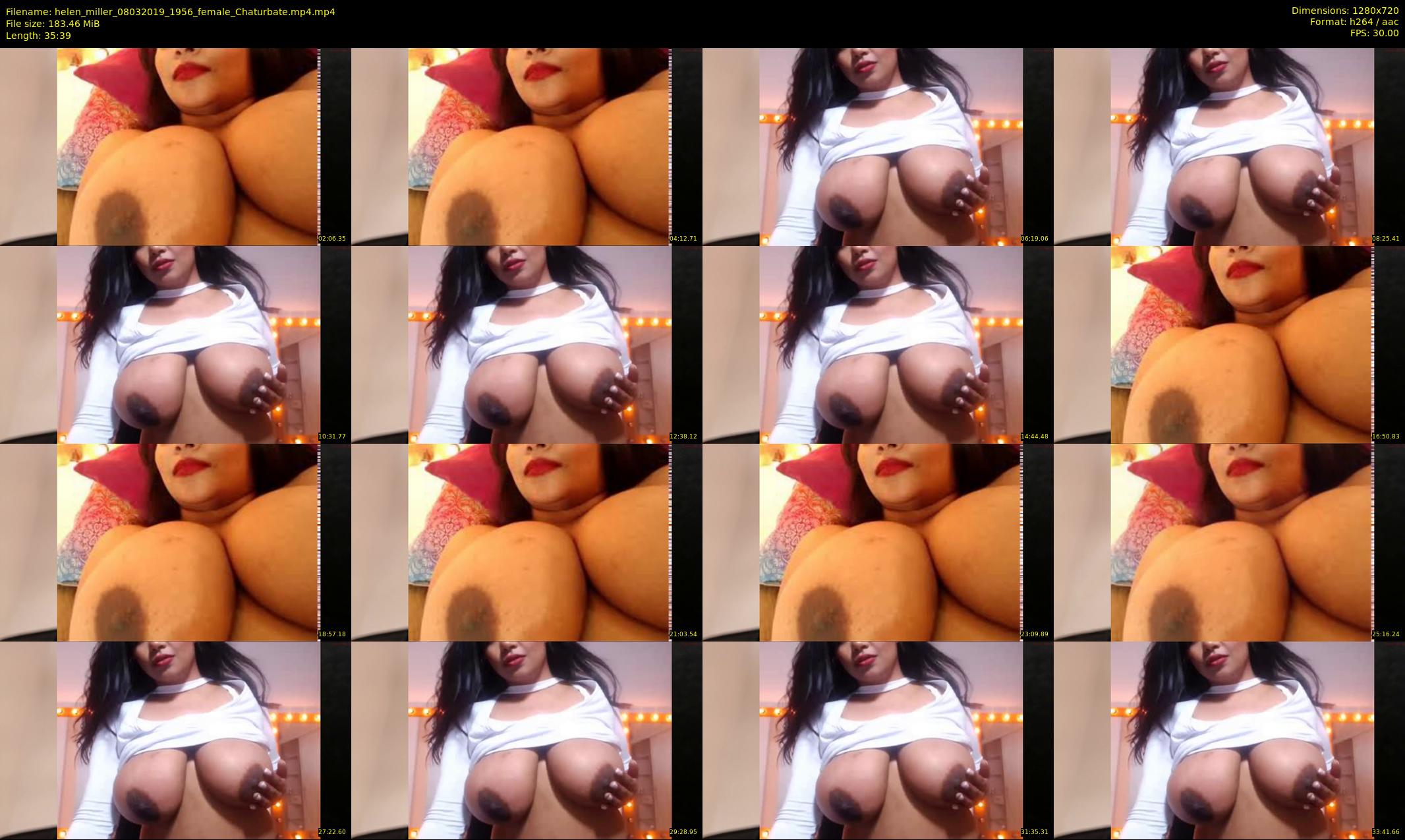 helen_miller — 36 minute Chaturbate female cam show recording, 720p, Mar 8, 2019