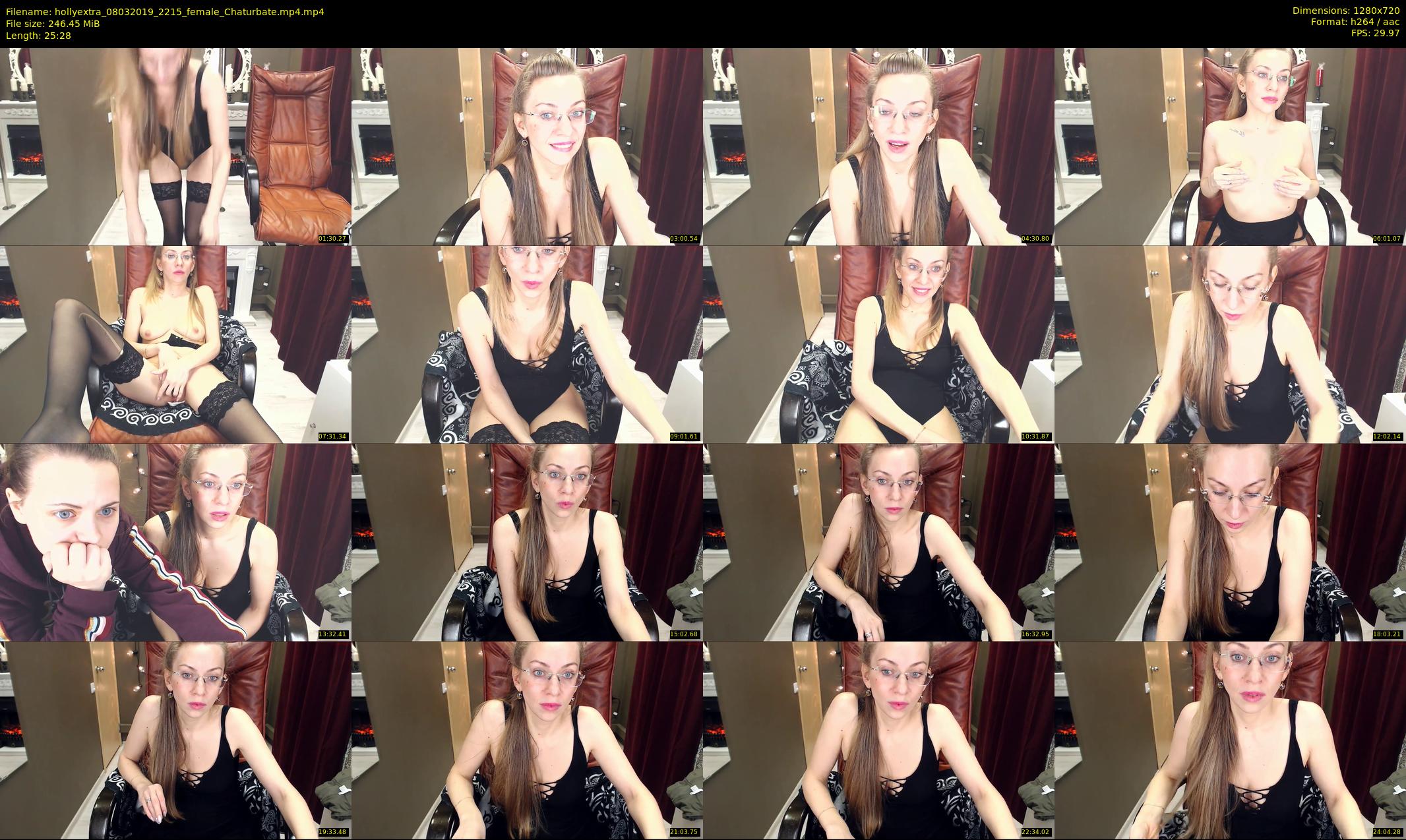 hollyextra — 26 minute Chaturbate female cam show recording, 720p, Mar 8, 2019