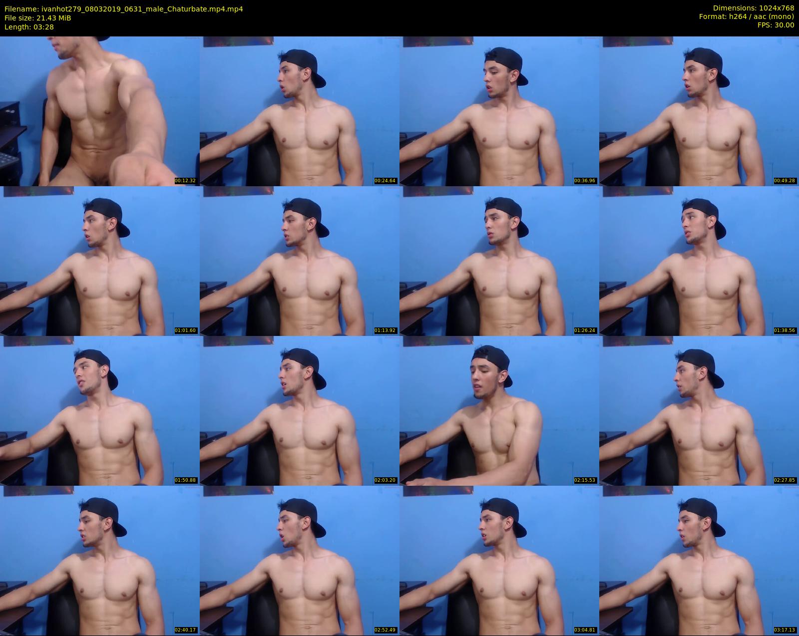 ivanhot279 — 4 minute Chaturbate male cam show recording, 720p, Mar 8, 2019