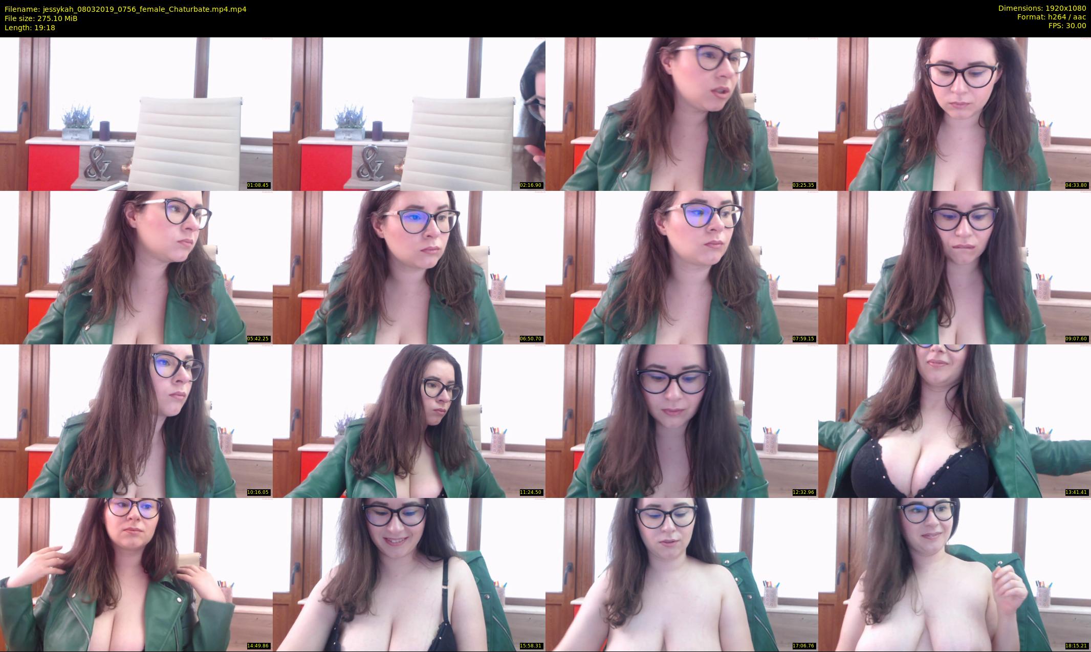 jessykah — 20 minute Chaturbate female cam show recording, 1080p, Mar 8, 2019