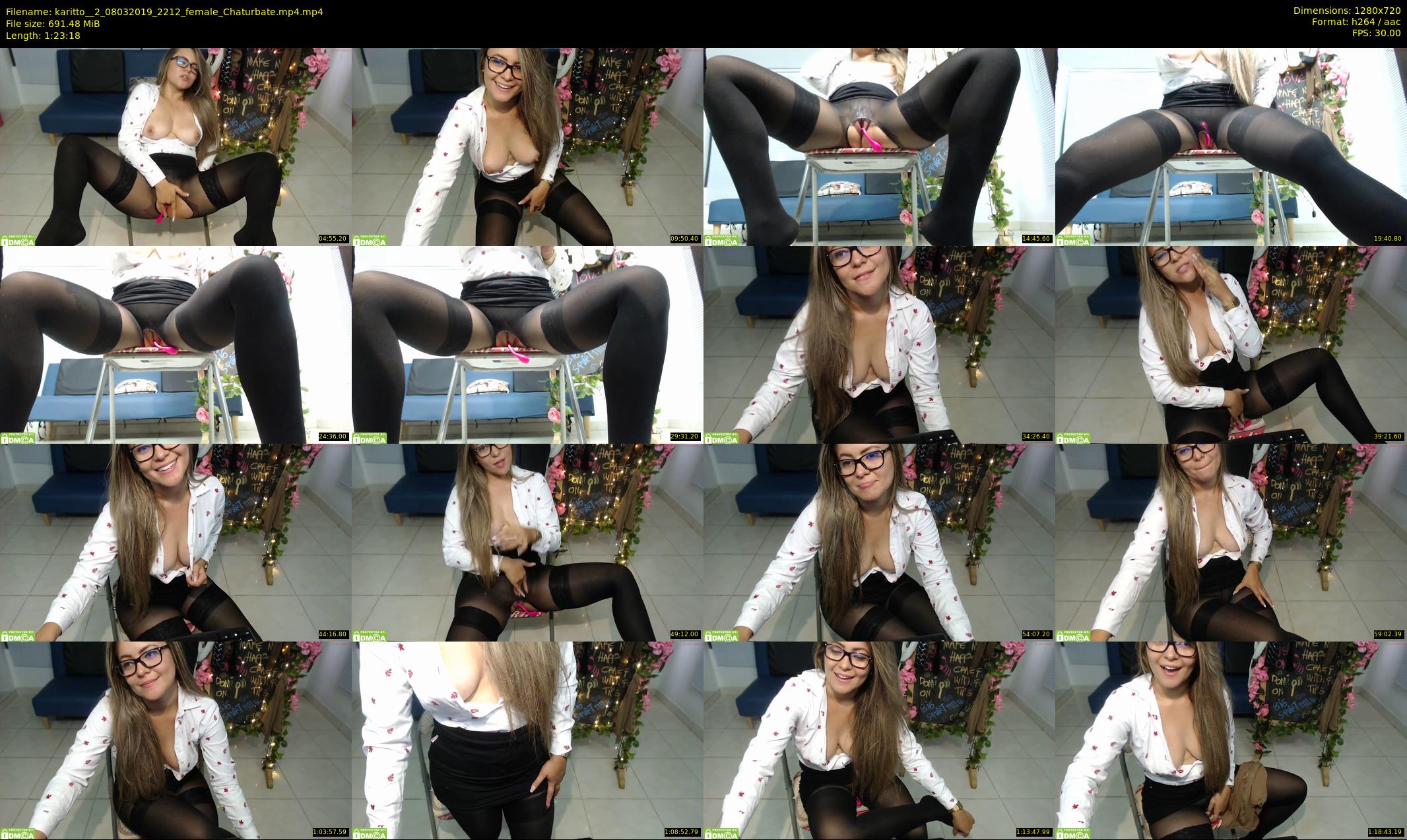 karitto__2 — 84 minute Chaturbate female cam show recording, 720p, Mar 8, 2019