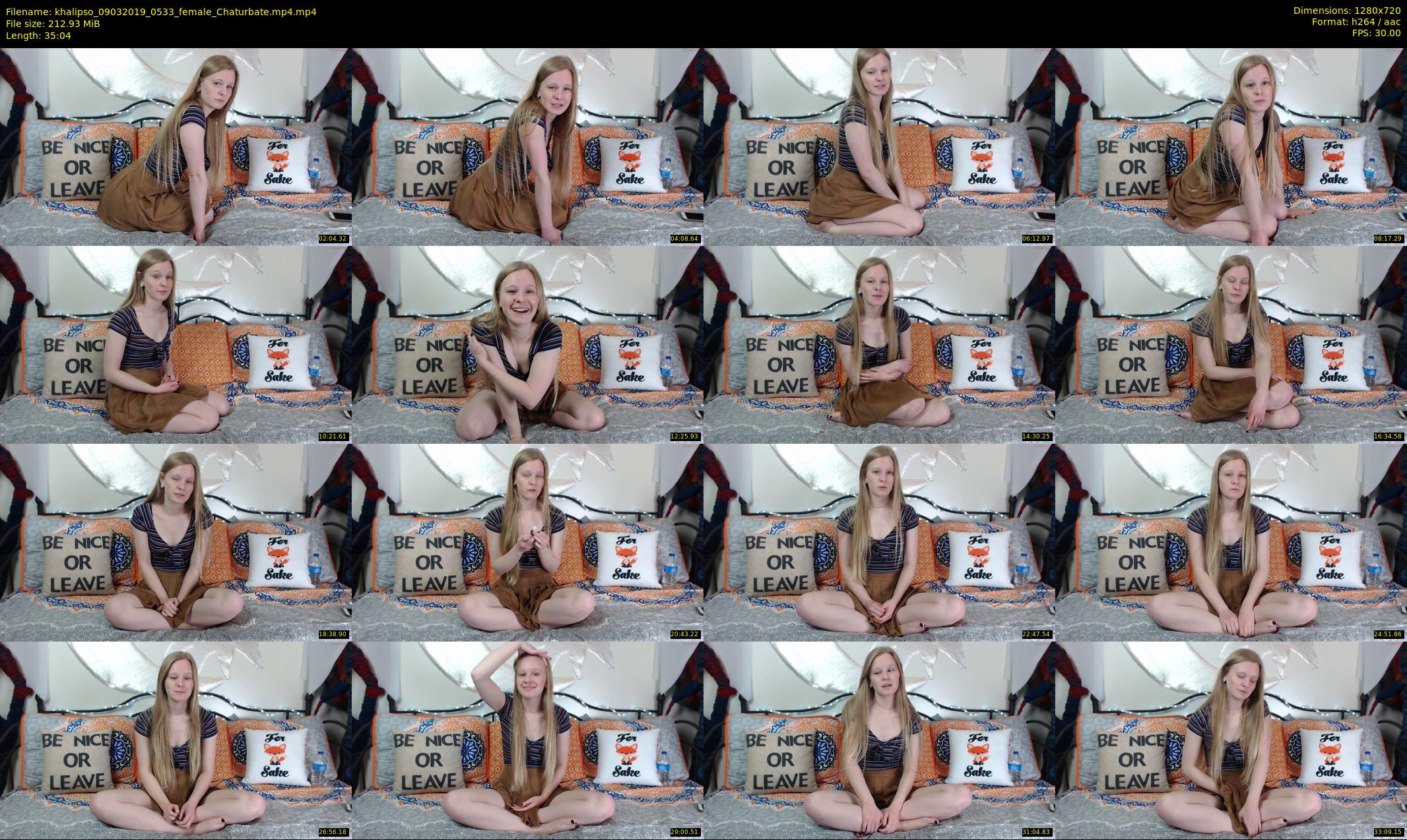 khalipso — 36 minute Chaturbate female cam show recording, 720p, Mar 9, 2019