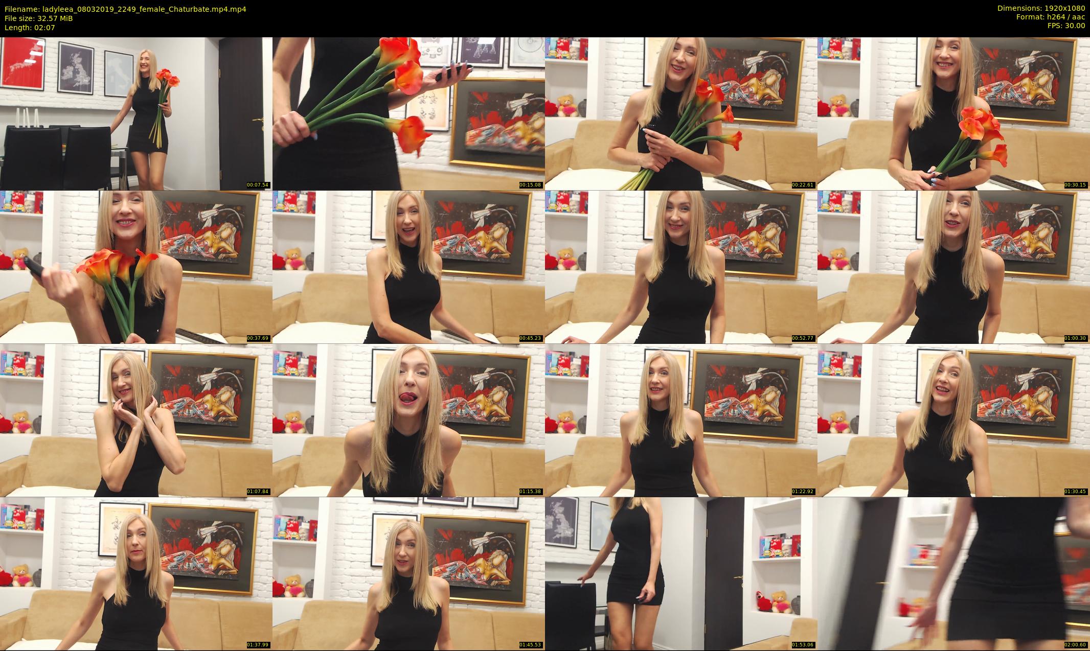 ladyleea — 3 minute Chaturbate female cam show recording, 1080p, Mar 8, 2019