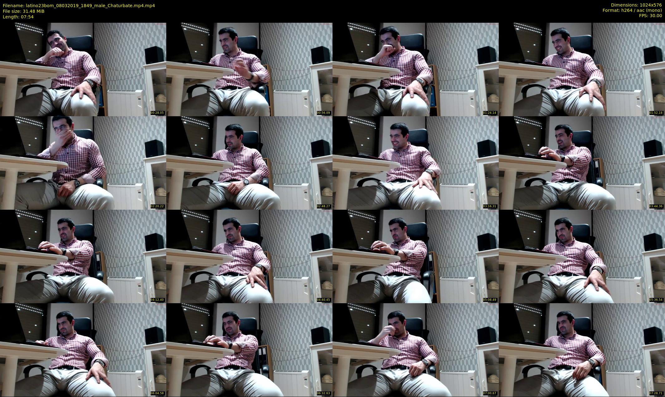 latino23bom — 8 minute Chaturbate male cam show recording, 480p, Mar 8, 2019