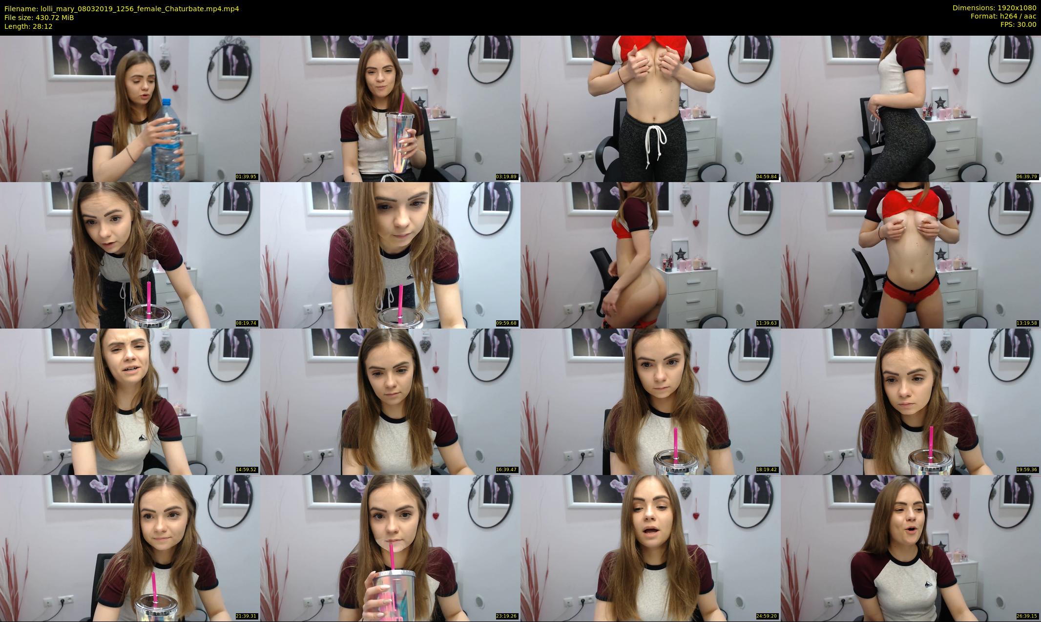 lolli_mary — 29 minute Chaturbate female cam show recording, 1080p, Mar 8, 2019