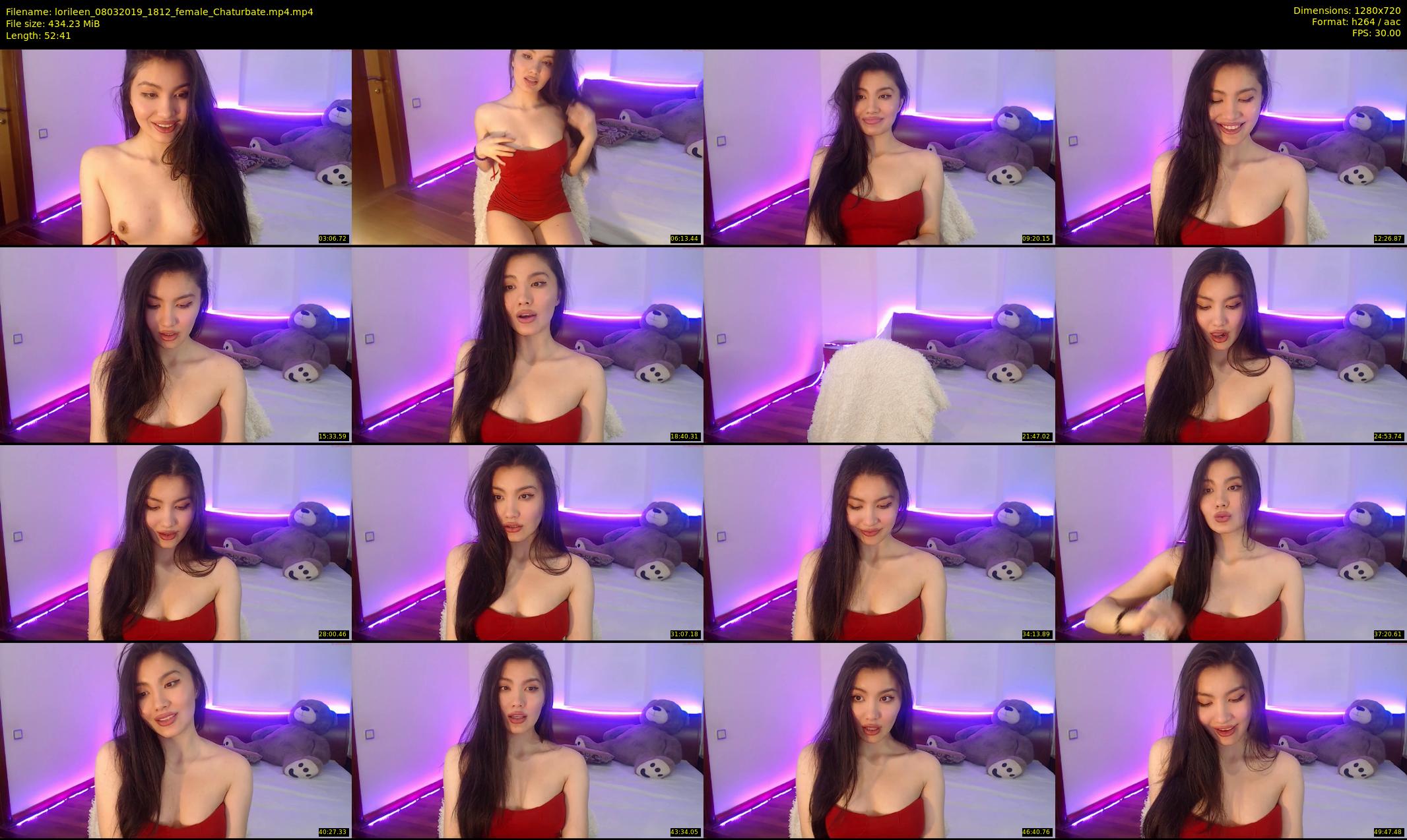lorileen — 53 minute Chaturbate female cam show recording, 720p, Mar 8, 2019