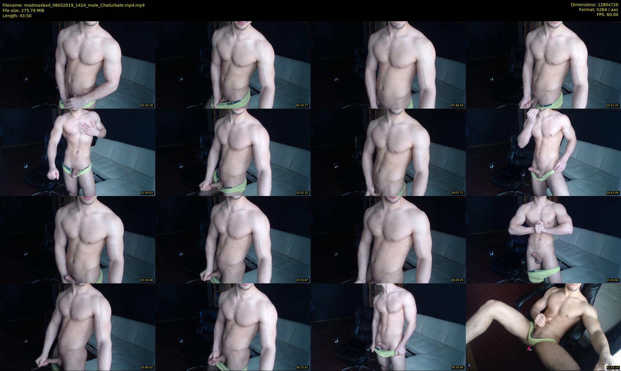 madmaxbad — 44 minute Chaturbate male cam show recording, 720p, Mar 8, 2019