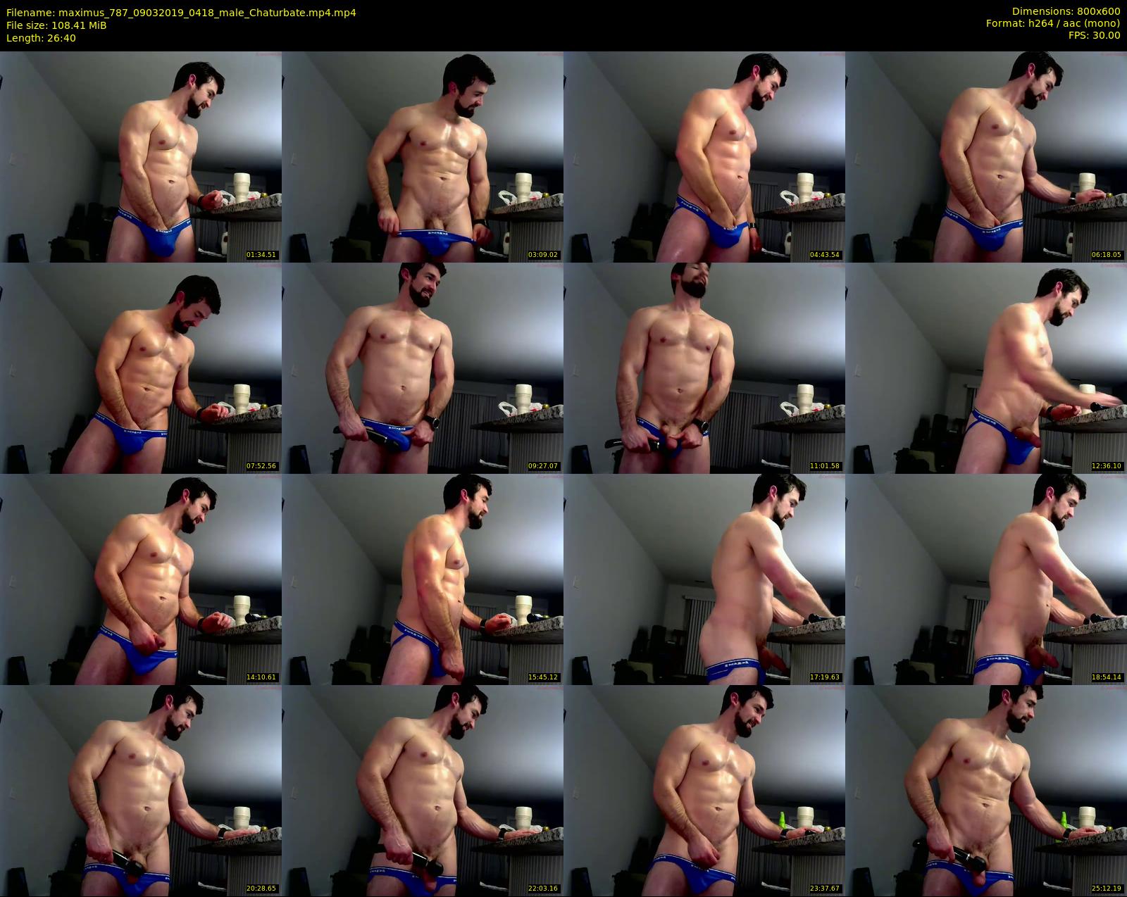maximus_787 — 27 minute Chaturbate male cam show recording, 480p, Mar 9, 2019