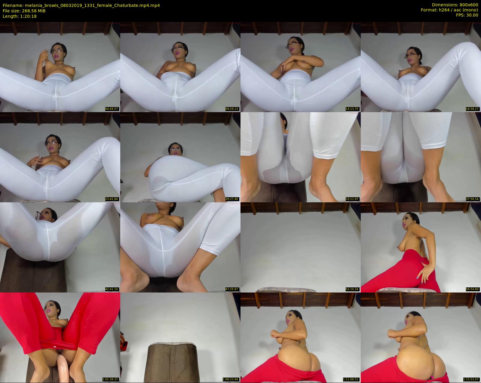 melania_browis — 81 minute Chaturbate female cam show recording, 480p, Mar 8, 2019
