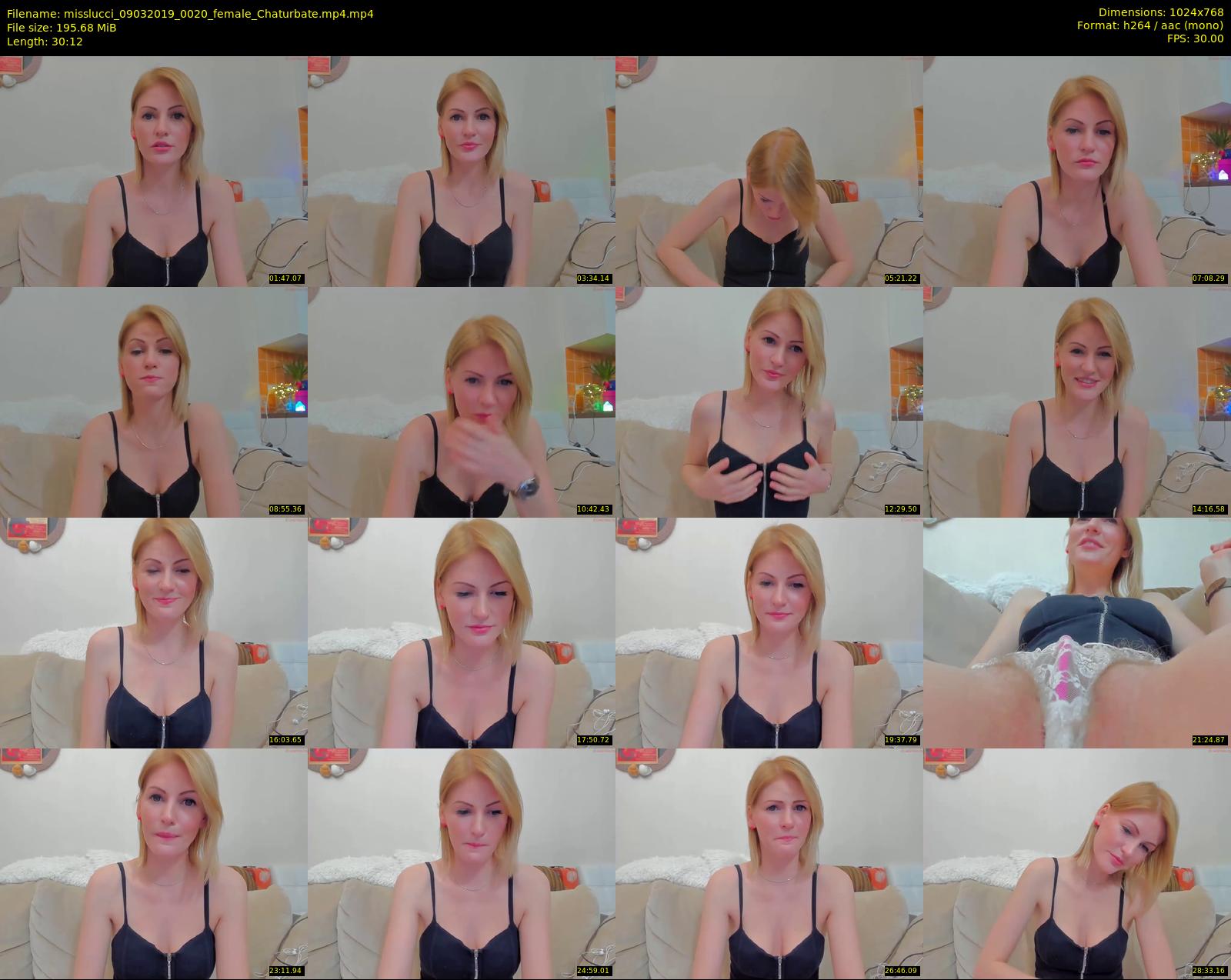 misslucci — 31 minute Chaturbate female cam show recording, 720p, Mar 9, 2019
