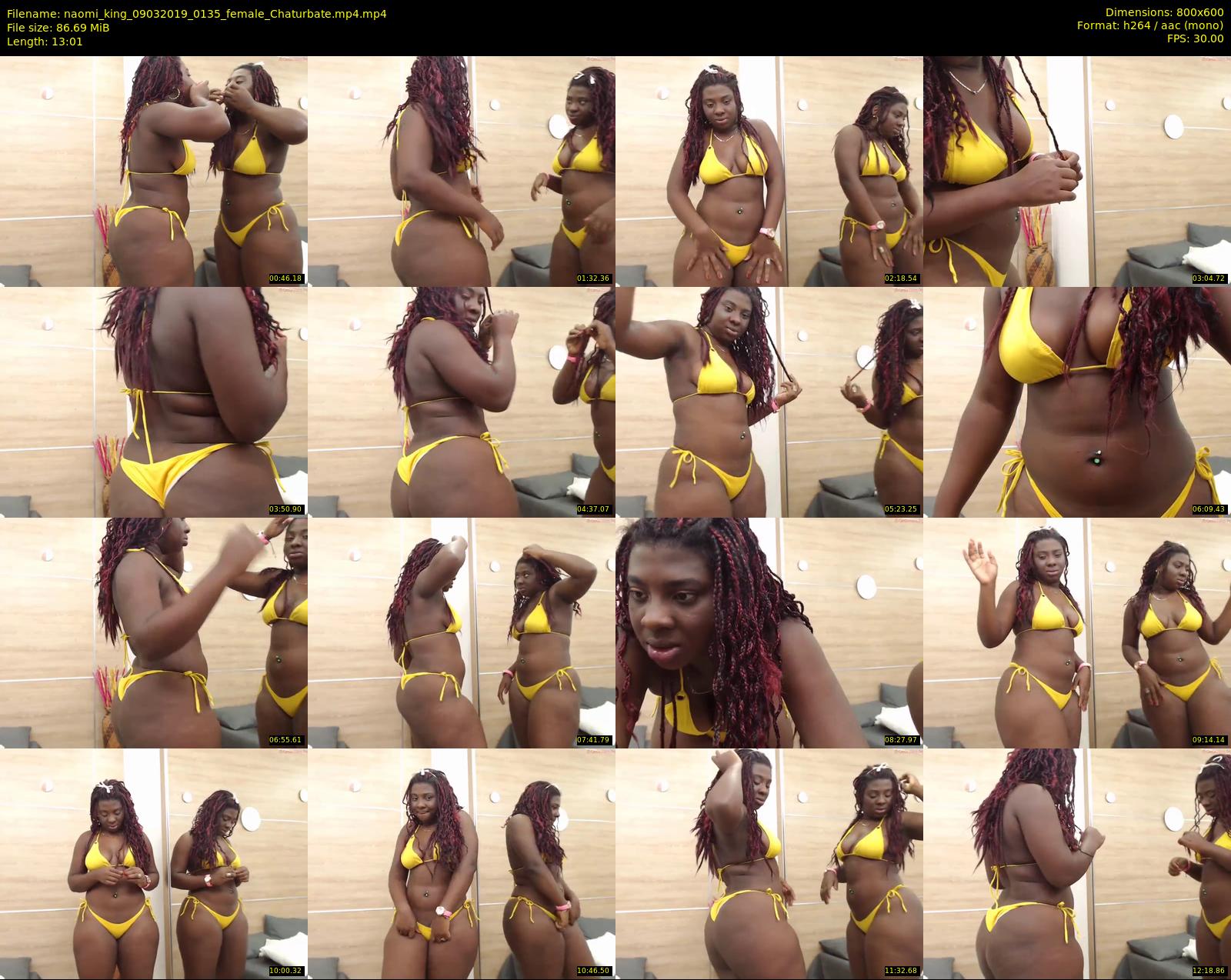 naomi_king — 14 minute Chaturbate female cam show recording, 480p, Mar 9, 2019