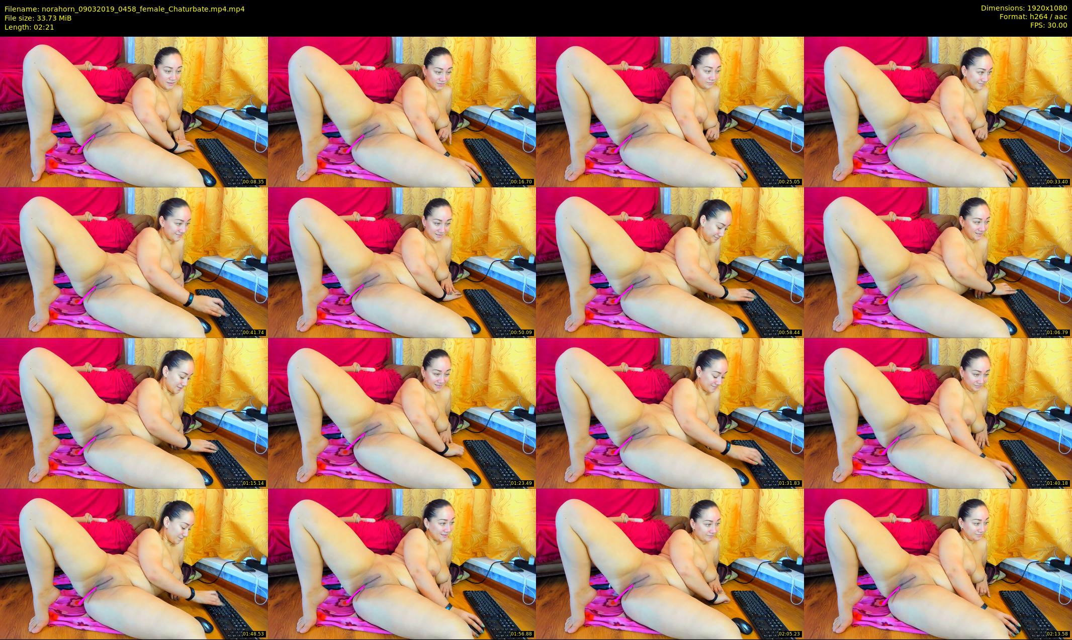 norahorn — 3 minute Chaturbate female cam show recording, 1080p, Mar 9, 2019