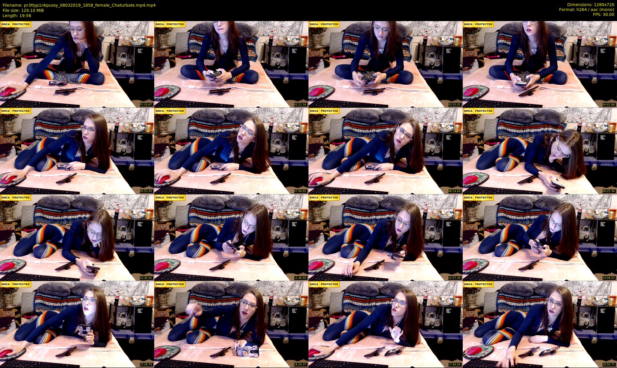 pr3ttyp1nkpussy — 20 minute Chaturbate couple cam show recording, 720p, Mar 8, 2019