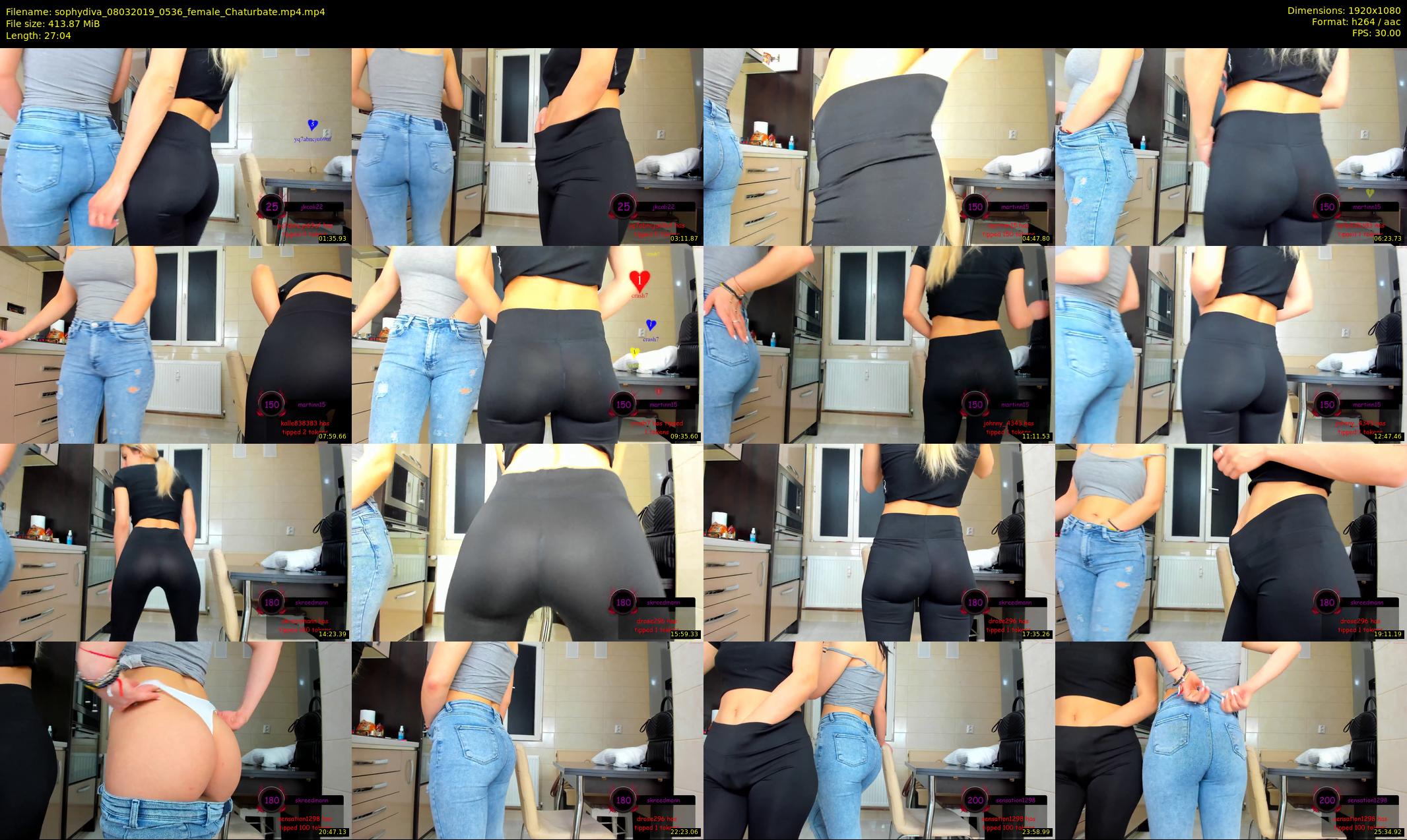sophydiva — 28 minute Chaturbate female cam show recording, 1080p, Mar 8, 2019