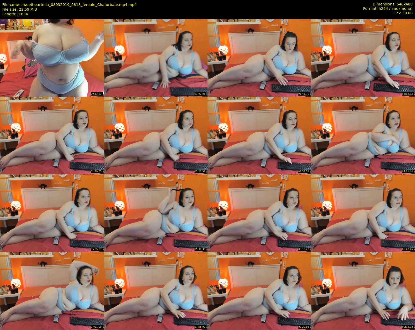 sweetheartmia — 10 minute Chaturbate female cam show recording, 480p, Mar 8, 2019