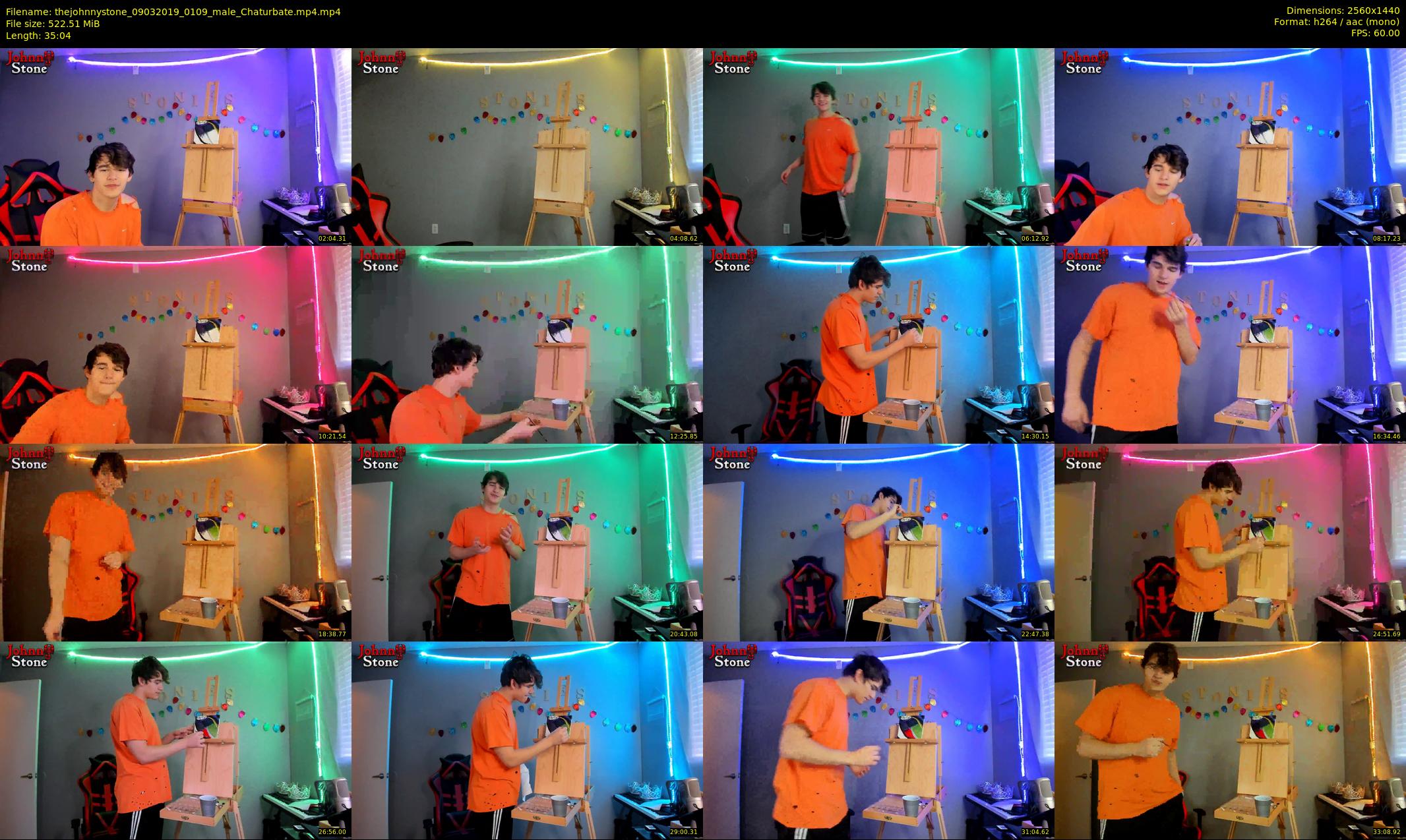 thejohnnystone — 36 minute Chaturbate male cam show recording, 1080p, Mar 9, 2019