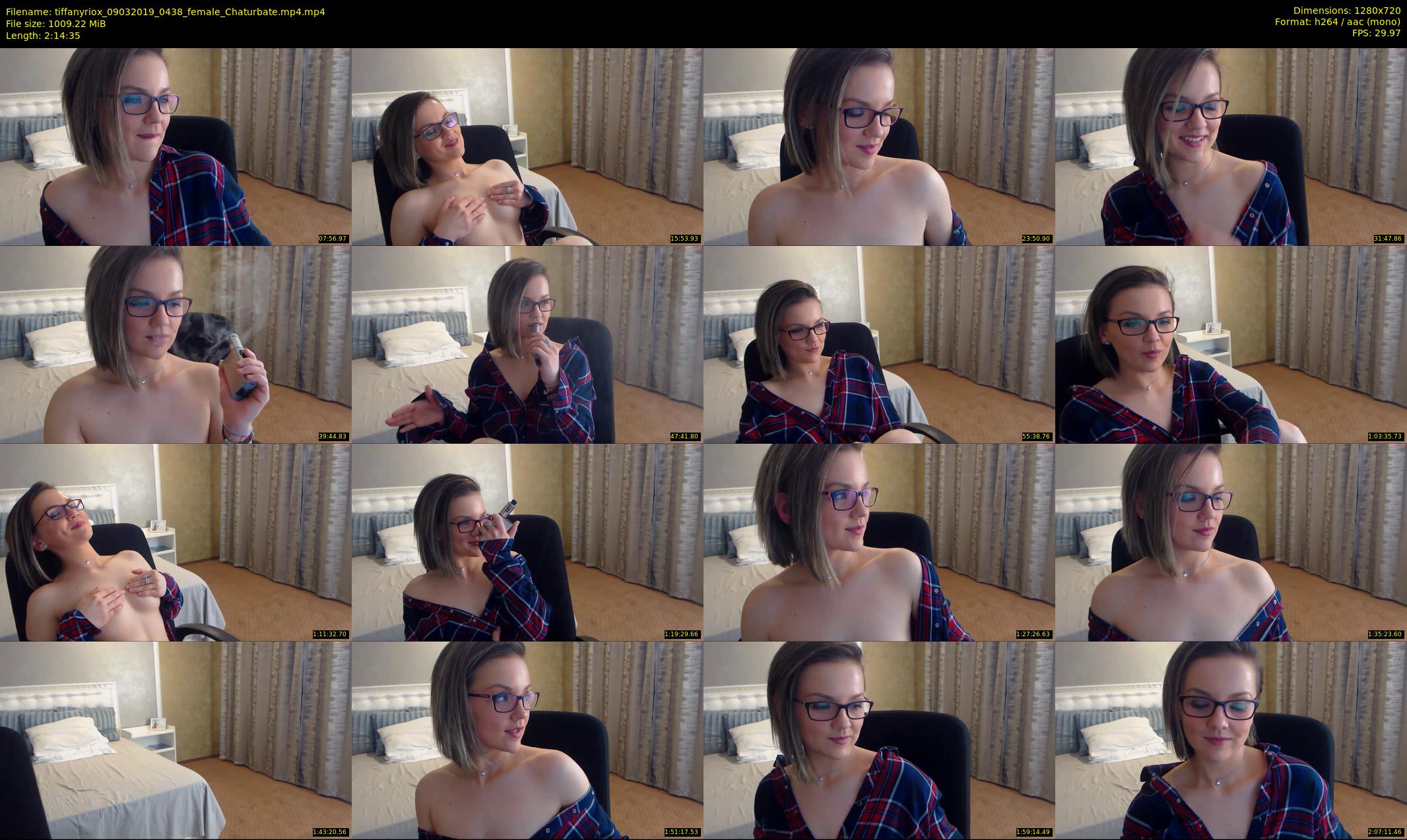 tiffanyriox — 135 minute Chaturbate female cam show recording, 720p, Mar 9, 2019