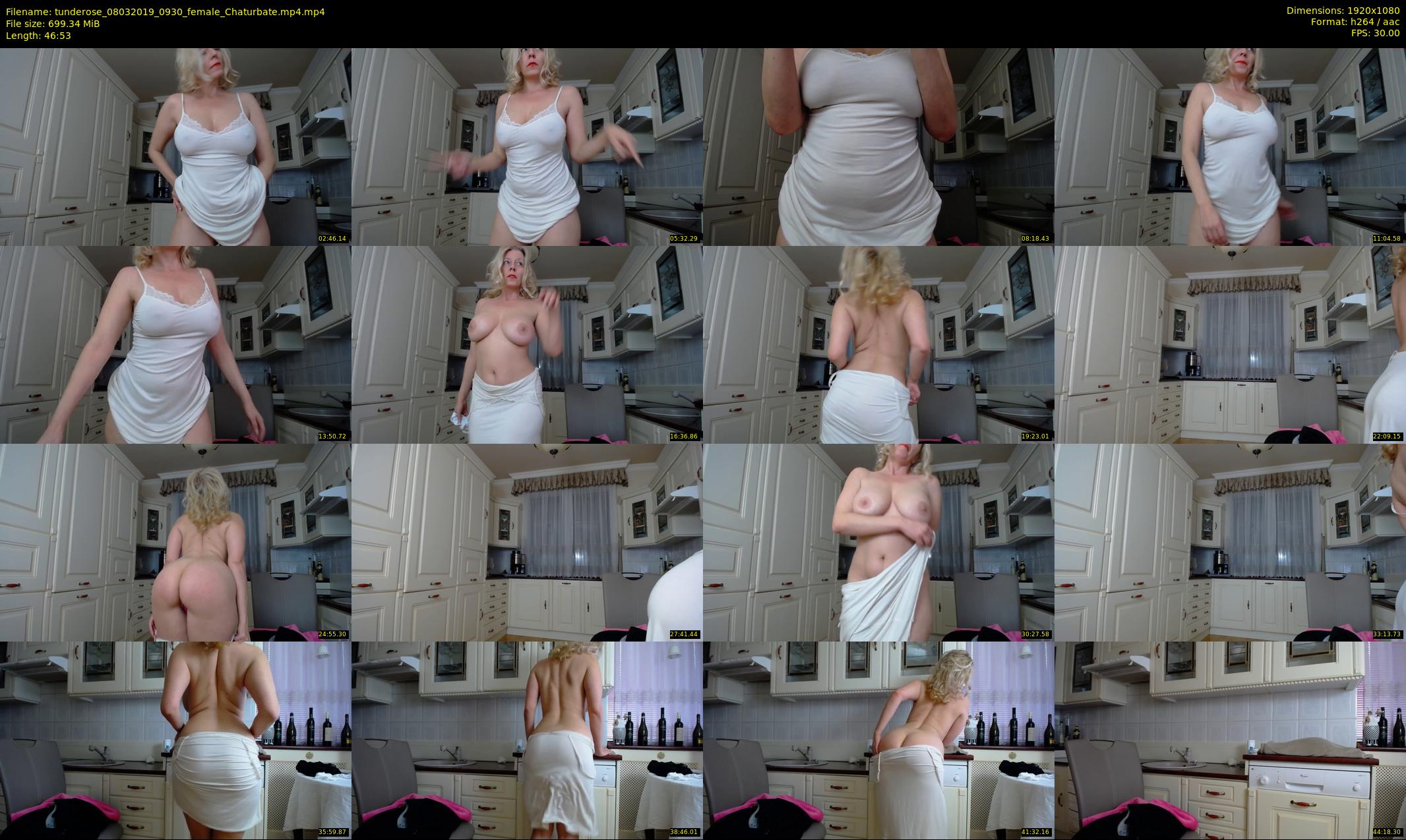 tunderose — 47 minute Chaturbate female cam show recording, 1080p, Mar 8, 2019