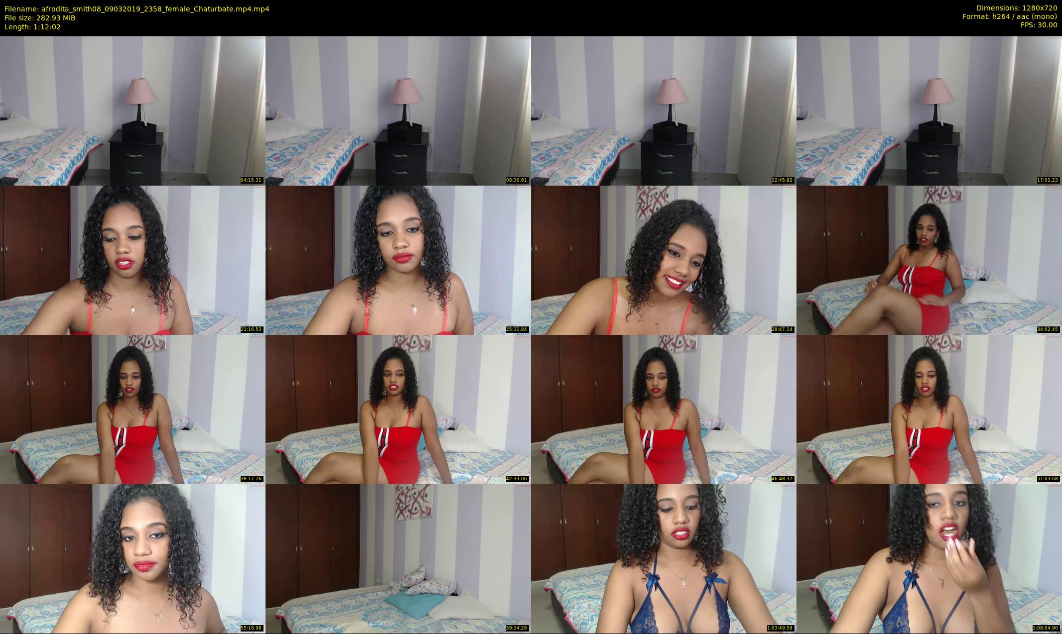 afrodita_smith08 — 73 minute Chaturbate female cam show recording, 720p, Mar 9, 2019