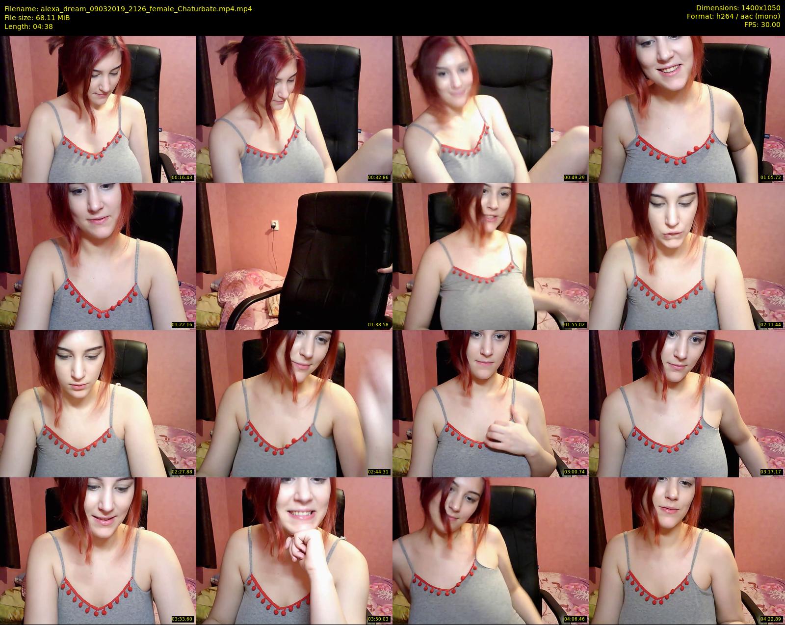 alexa_dream — 5 minute Chaturbate female cam show recording, 720p, Mar 9, 2019