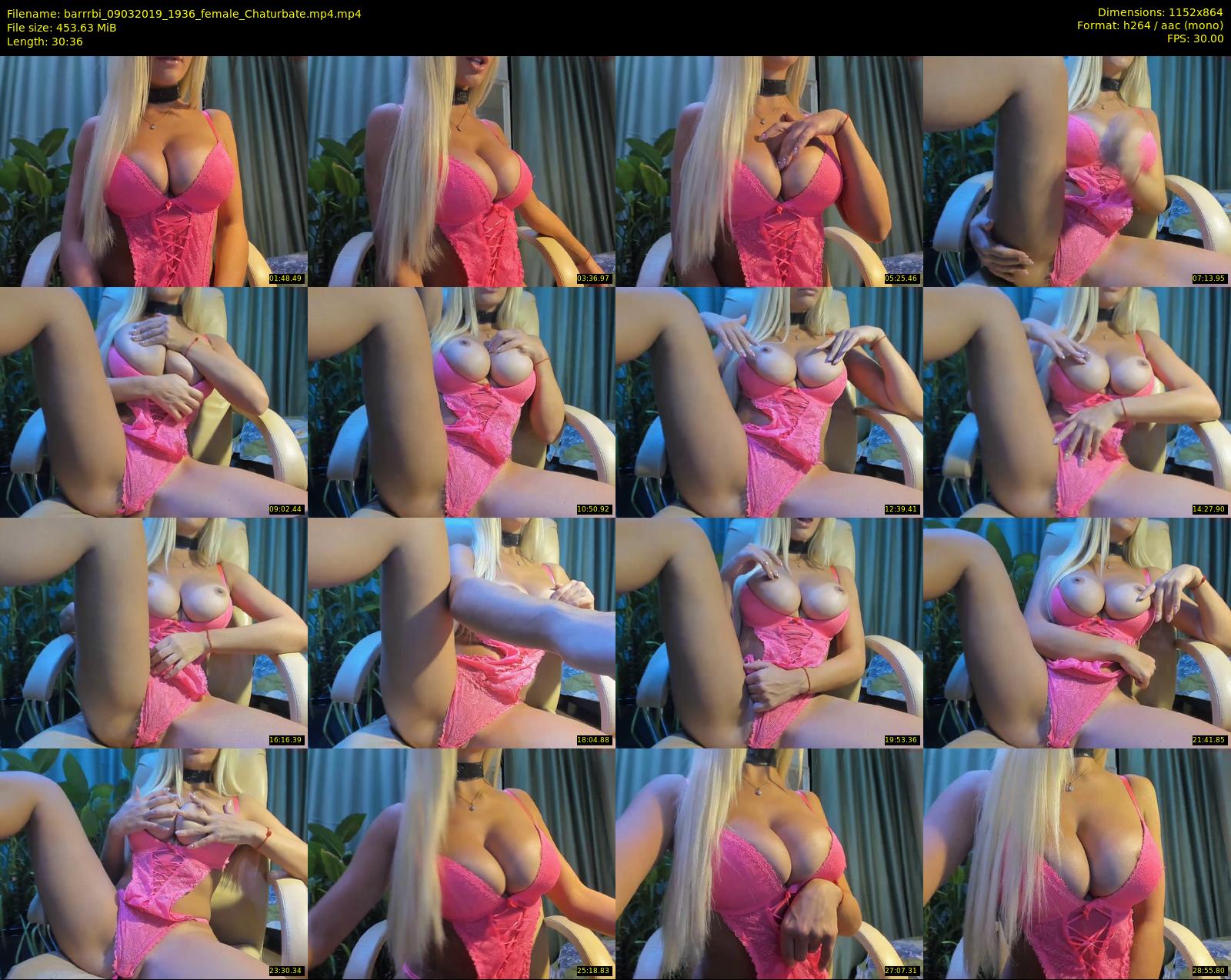 barrrbi — 31 minute Chaturbate female cam show recording, 720p, Mar 9, 2019