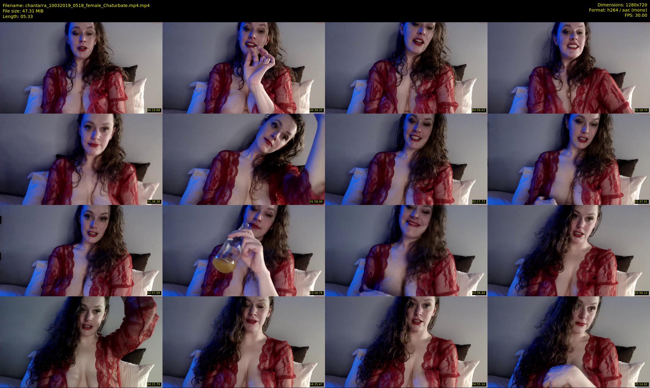 chantarra — 6 minute Chaturbate female cam show recording, 720p, Mar 10, 2019