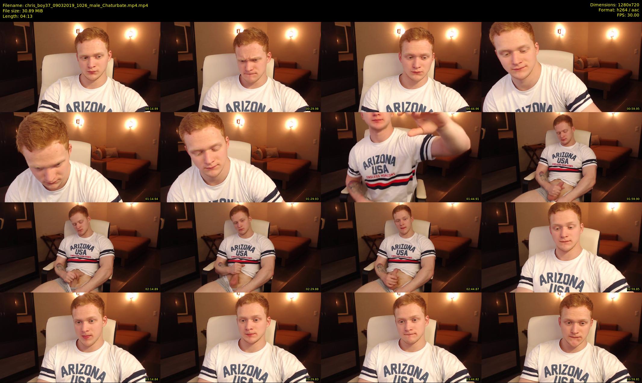 chris_boy37 — 5 minute Chaturbate male cam show recording, 720p, Mar 9, 2019