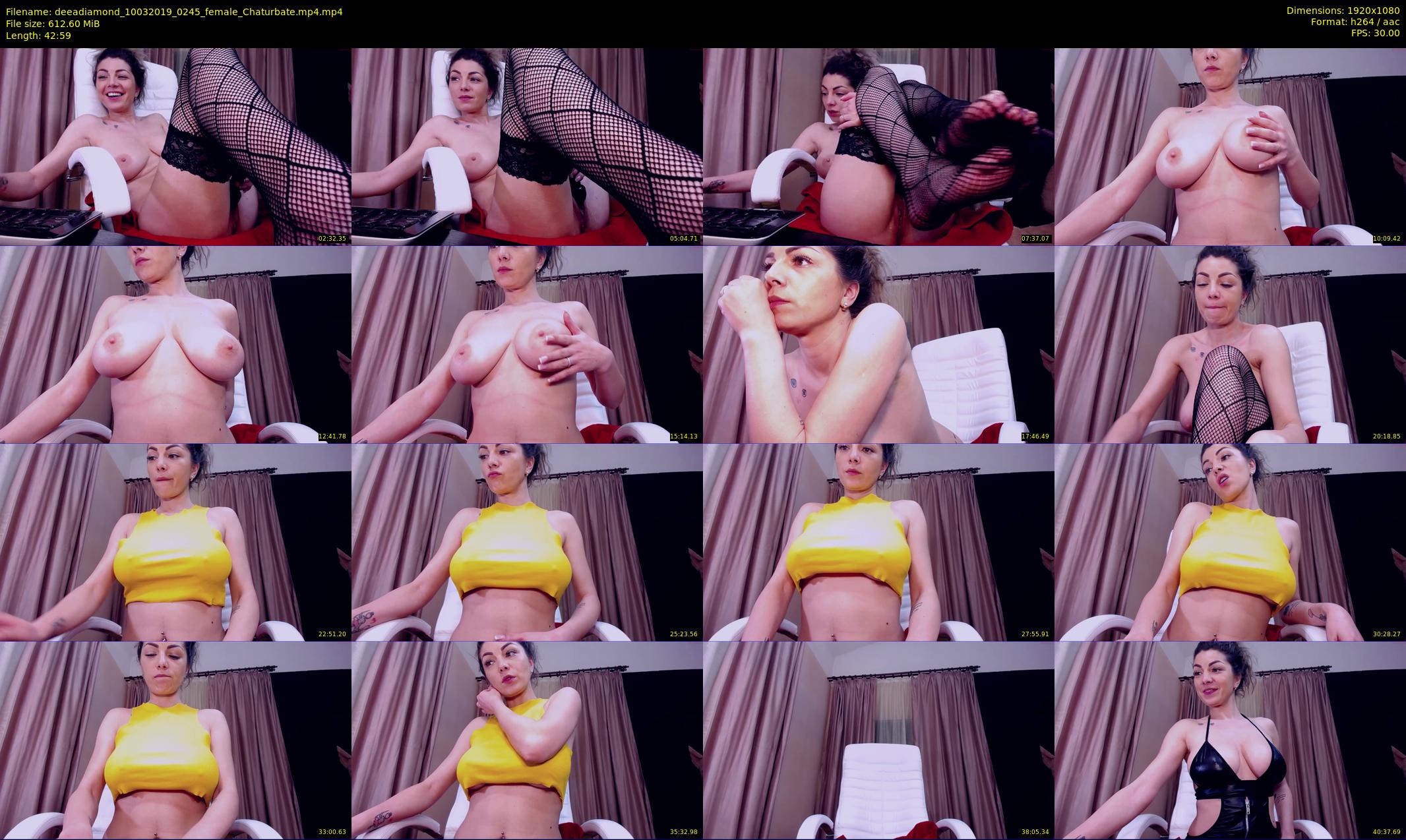 deeadiamond — 43 minute Chaturbate female cam show recording, 1080p, Mar 10, 2019