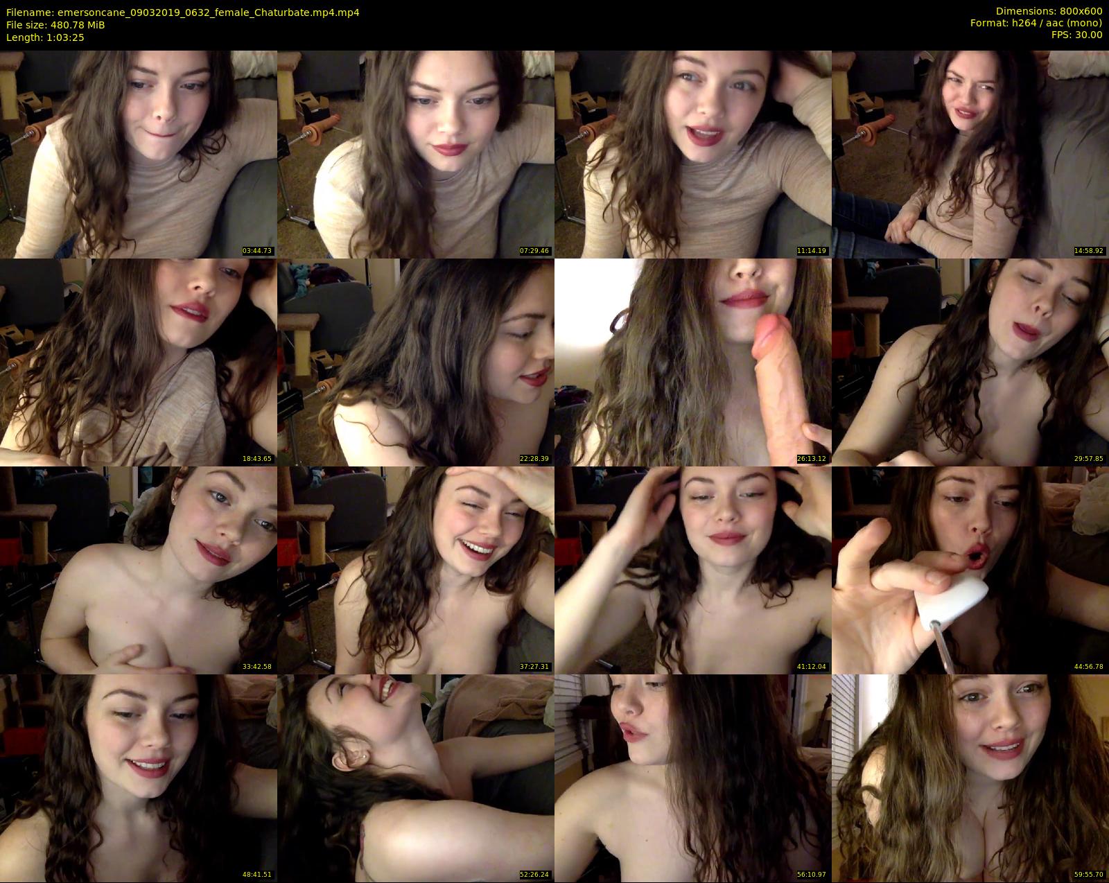 emersoncane — 64 minute Chaturbate female cam show recording, 480p, Mar 9, 2019