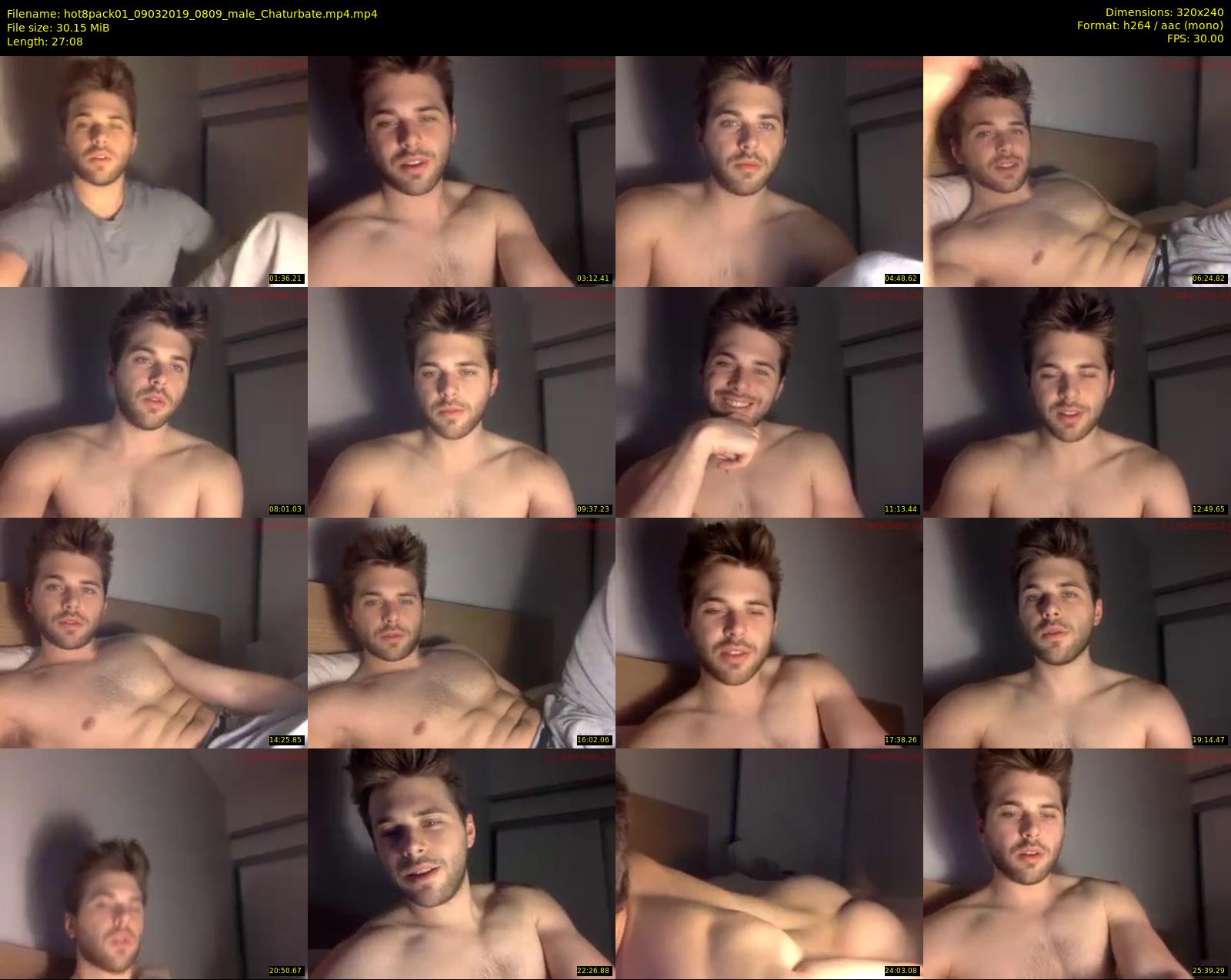 hot8pack01 — 28 minute Chaturbate male cam show recording, SD, Mar 9, 2019