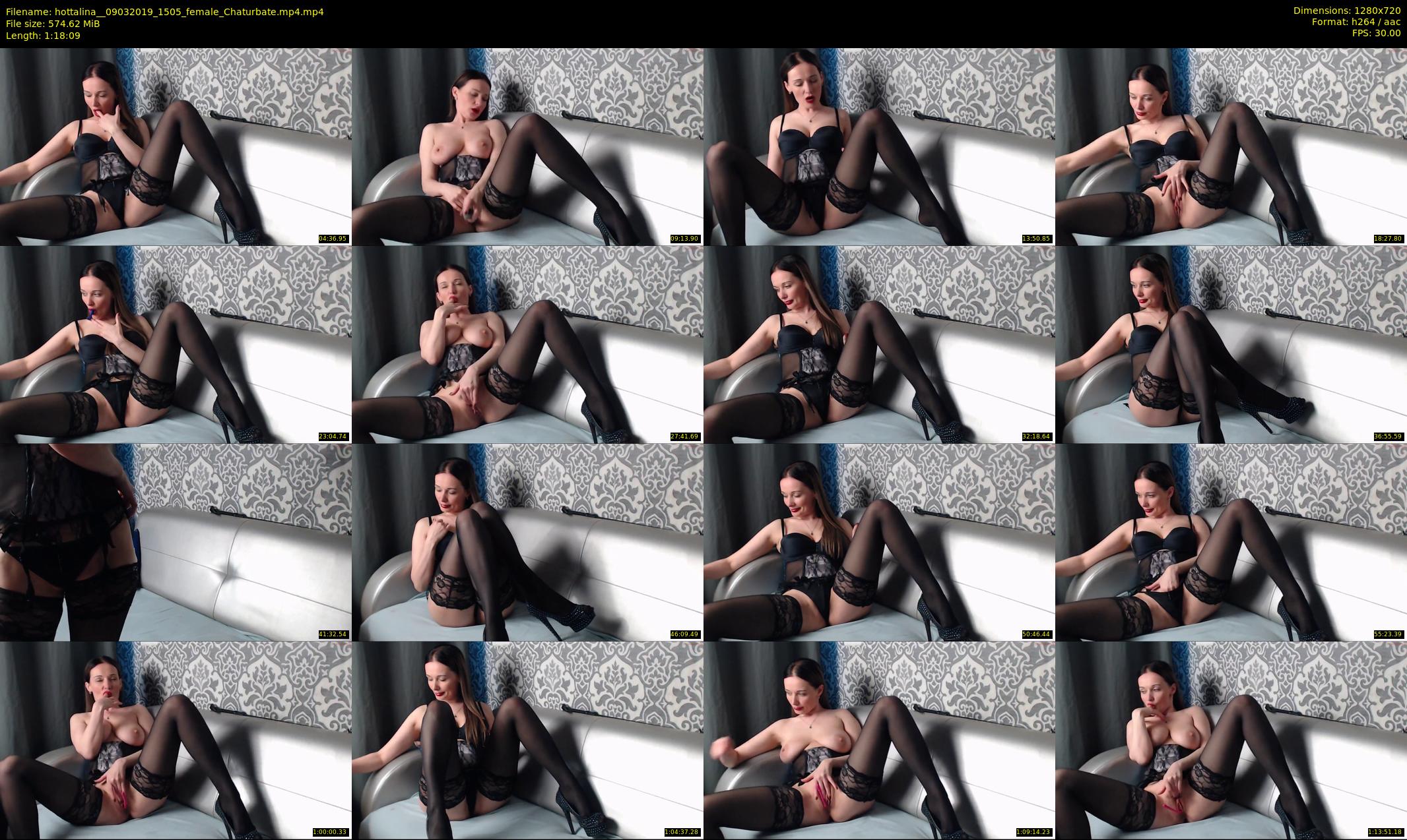 hottalina_ — 79 minute Chaturbate female cam show recording, 720p, Mar 9, 2019