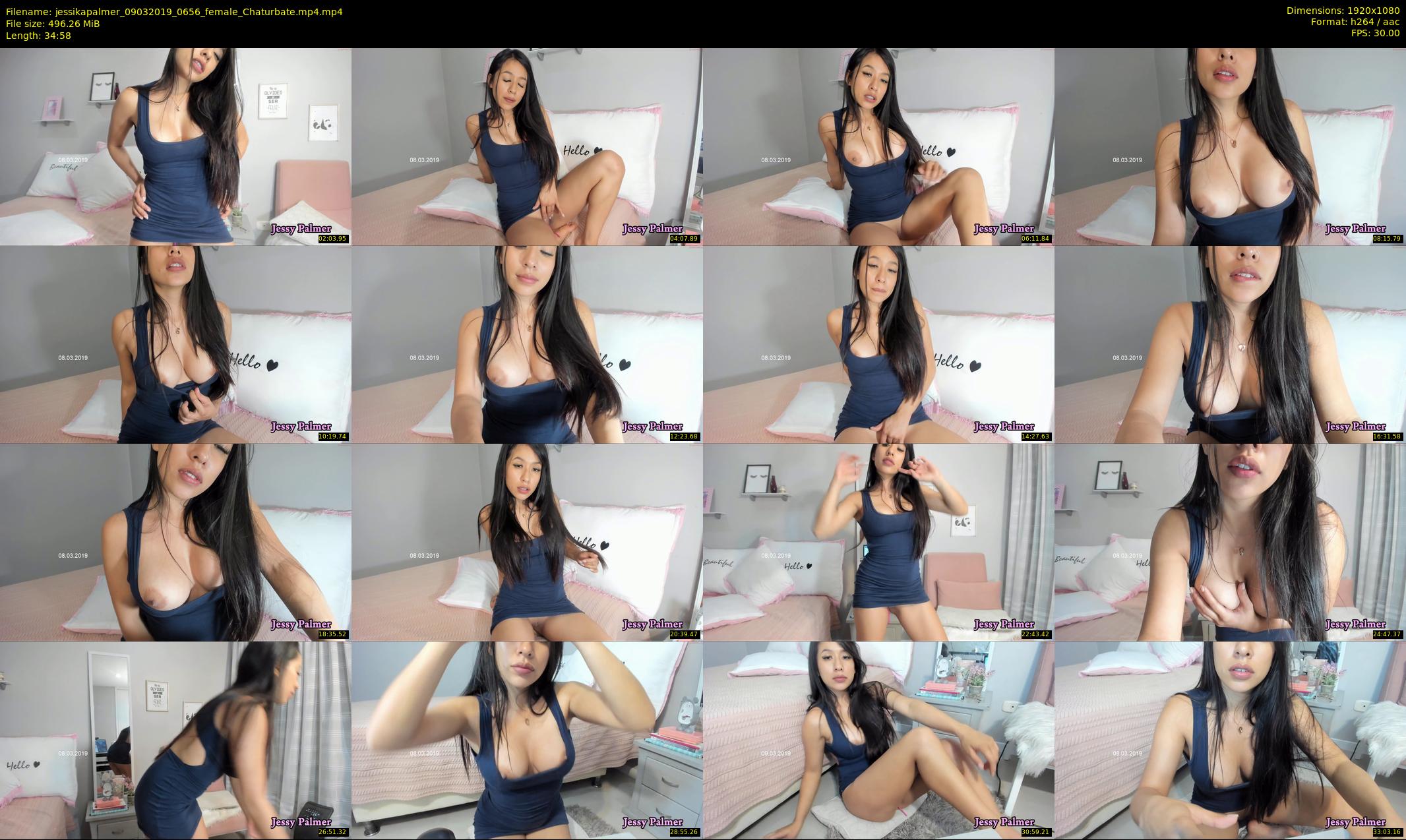jessikapalmer — 35 minute Chaturbate female cam show recording, 1080p, Mar 9, 2019