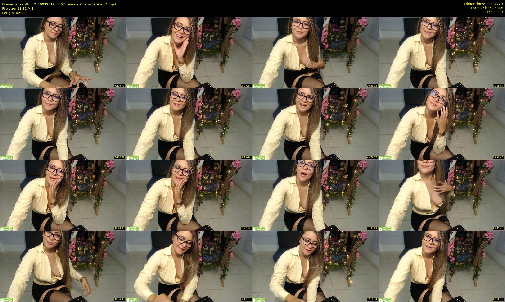 karitto__2 — 3 minute Chaturbate female cam show recording, 720p, Mar 10, 2019