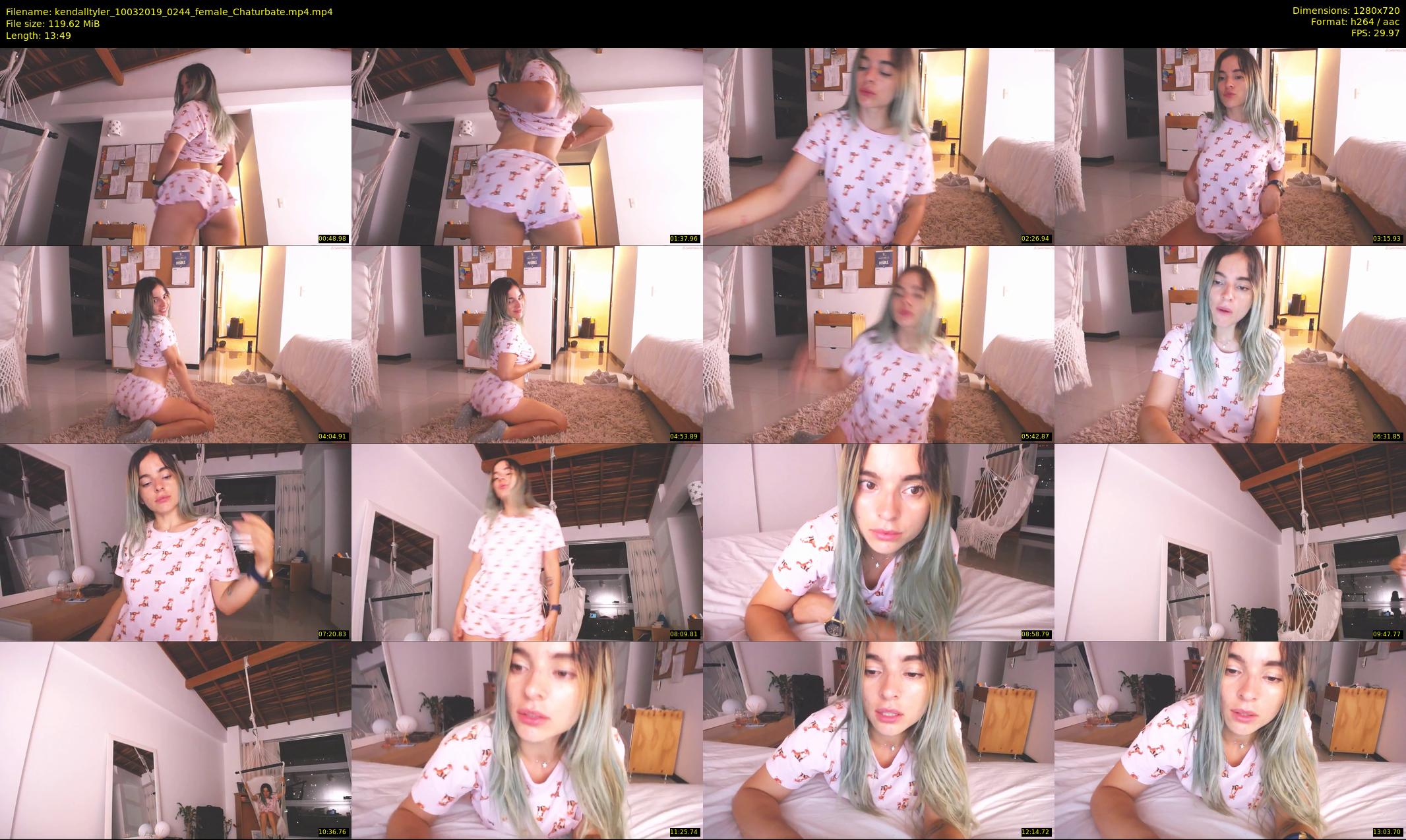 kendalltyler — 14 minute Chaturbate female cam show recording, 720p, Mar 10, 2019