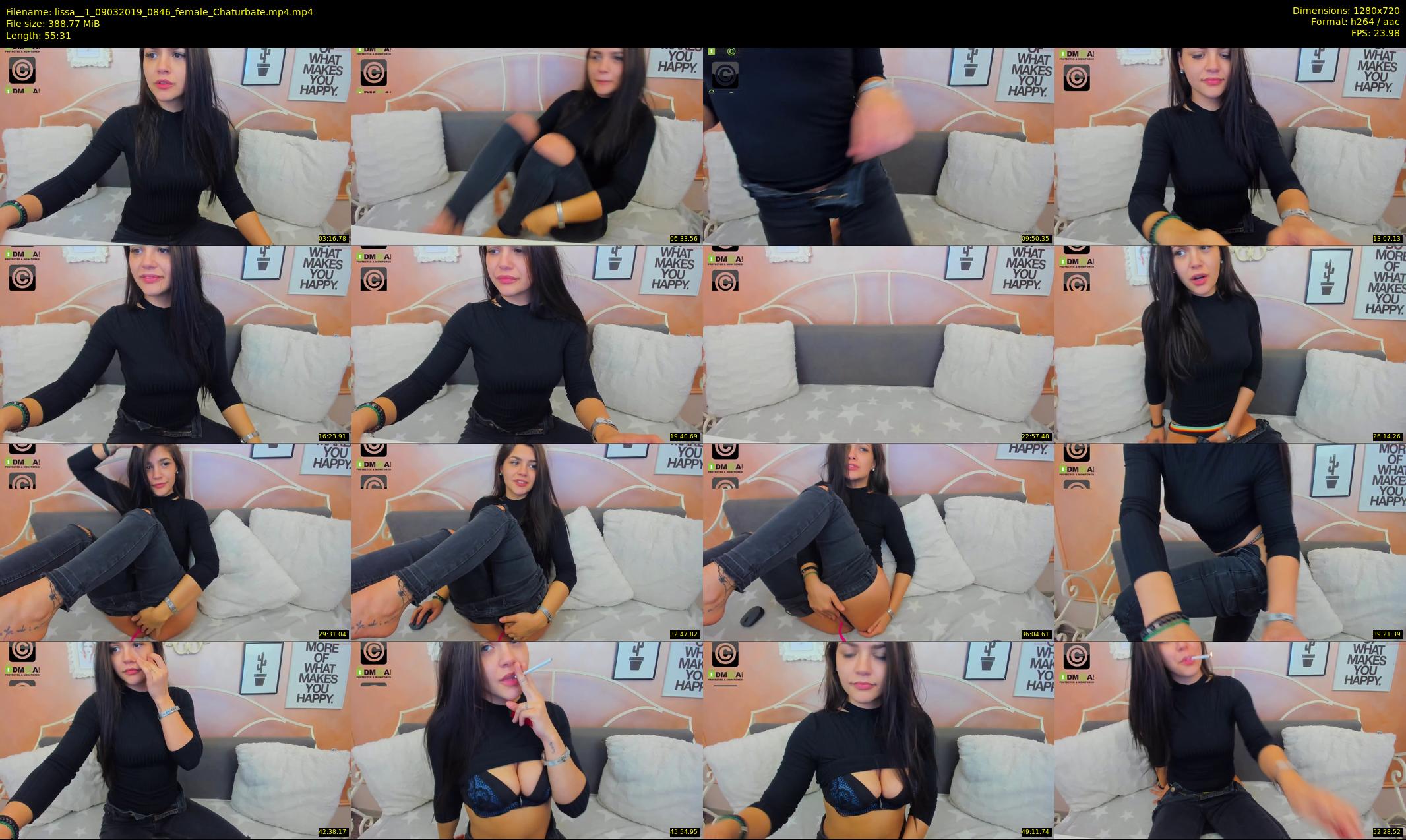 lissa__1 — 56 minute Chaturbate female cam show recording, 720p, Mar 9, 2019