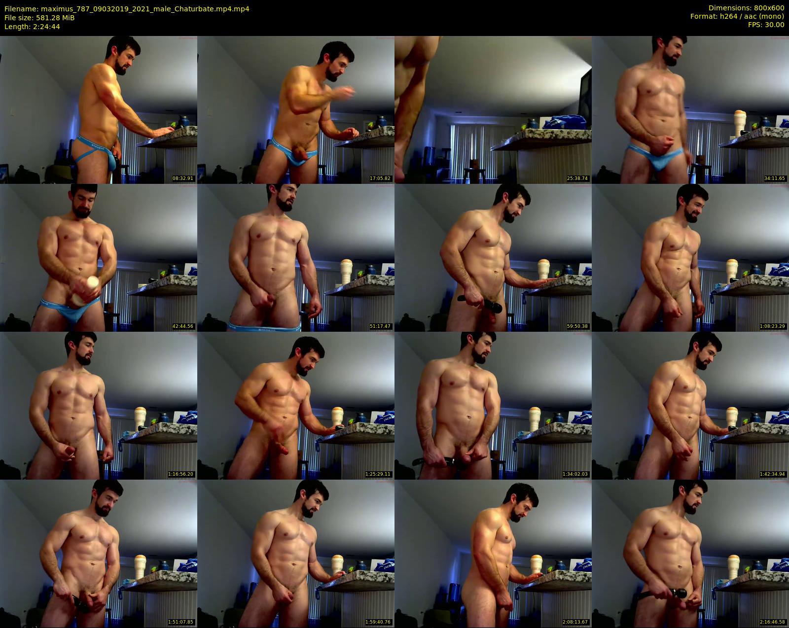 maximus_787 — 145 minute Chaturbate male cam show recording, 480p, Mar 9, 2019
