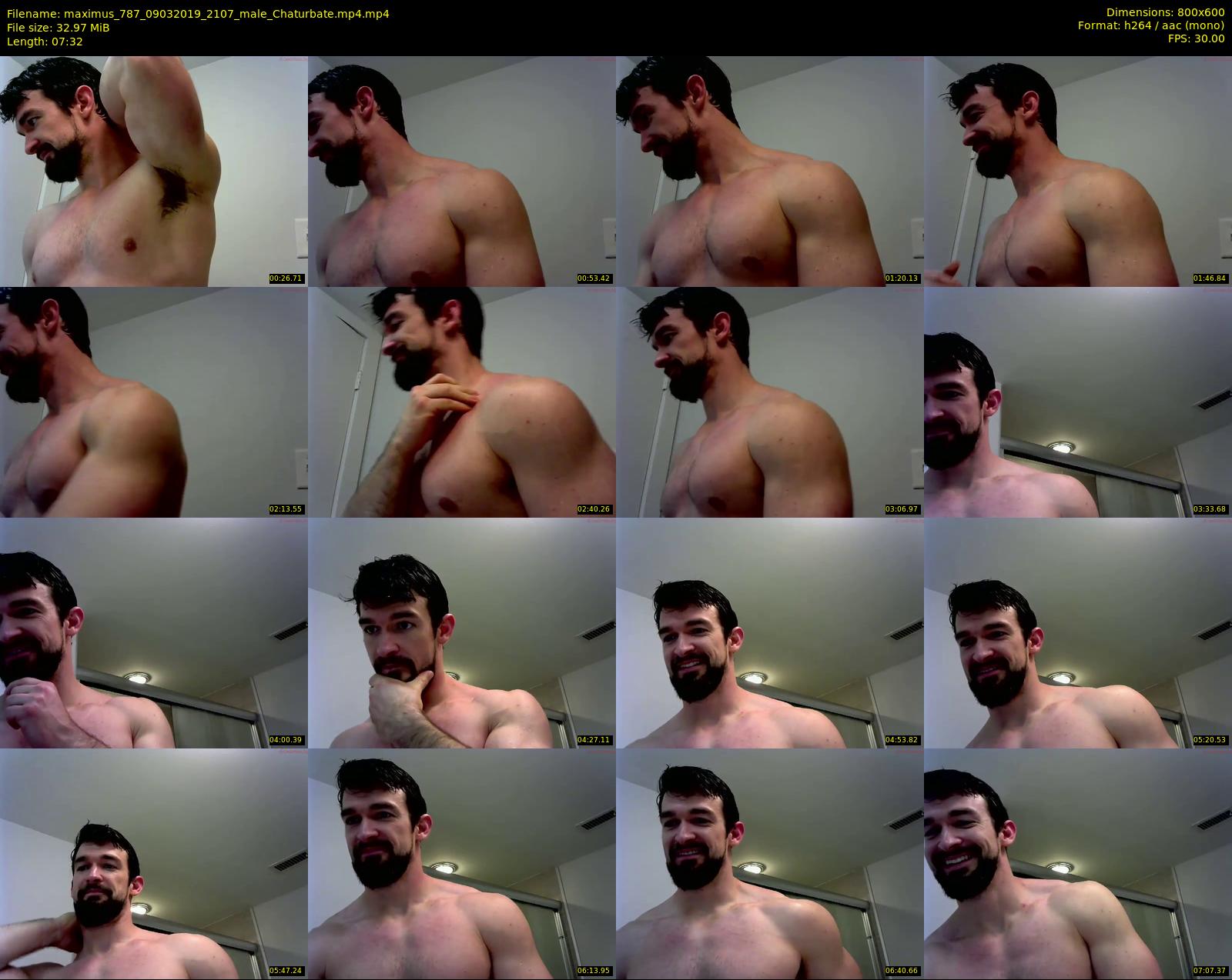 maximus_787 — 8 minute Chaturbate male cam show recording, 480p, Mar 9, 2019