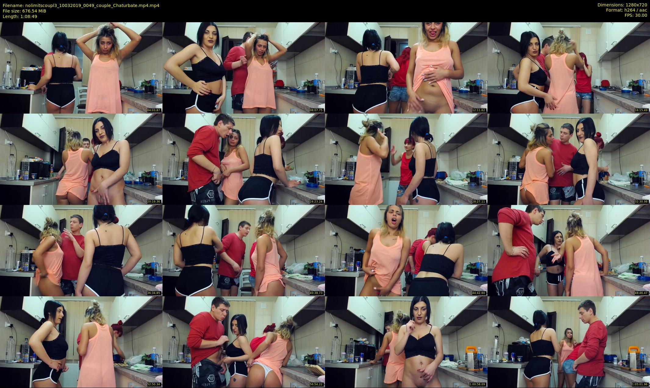 nolimitscoupl3 — 69 minute Chaturbate couple cam show recording, 720p, Mar 10, 2019