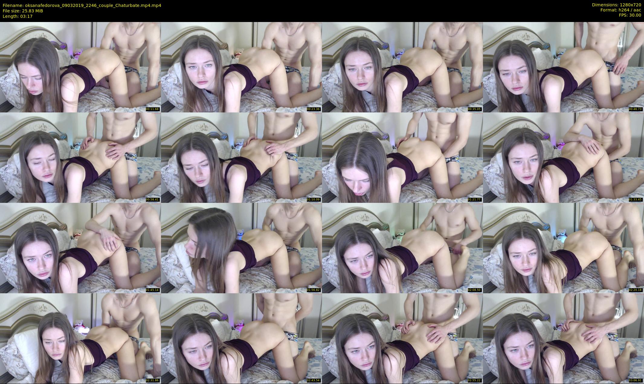 oksanafedorova — 4 minute Chaturbate female cam show recording, 720p, Mar 9, 2019