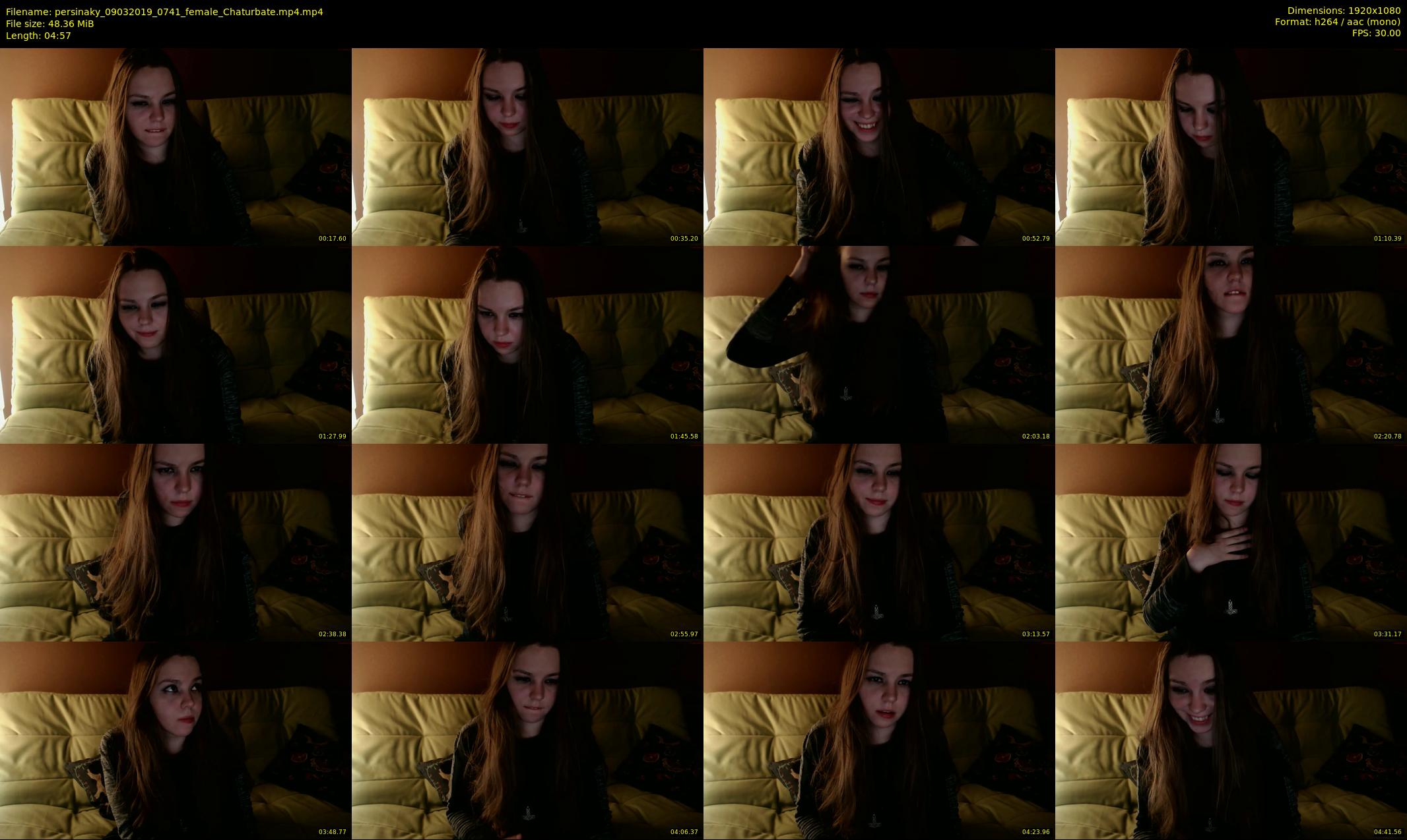 persinaky — 5 minute Chaturbate female cam show recording, 1080p, Mar 9, 2019