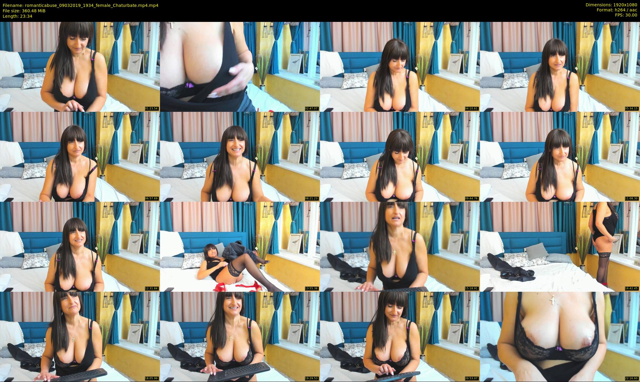 romanticabuse — 24 minute Chaturbate female cam show recording, 1080p, Mar 9, 2019