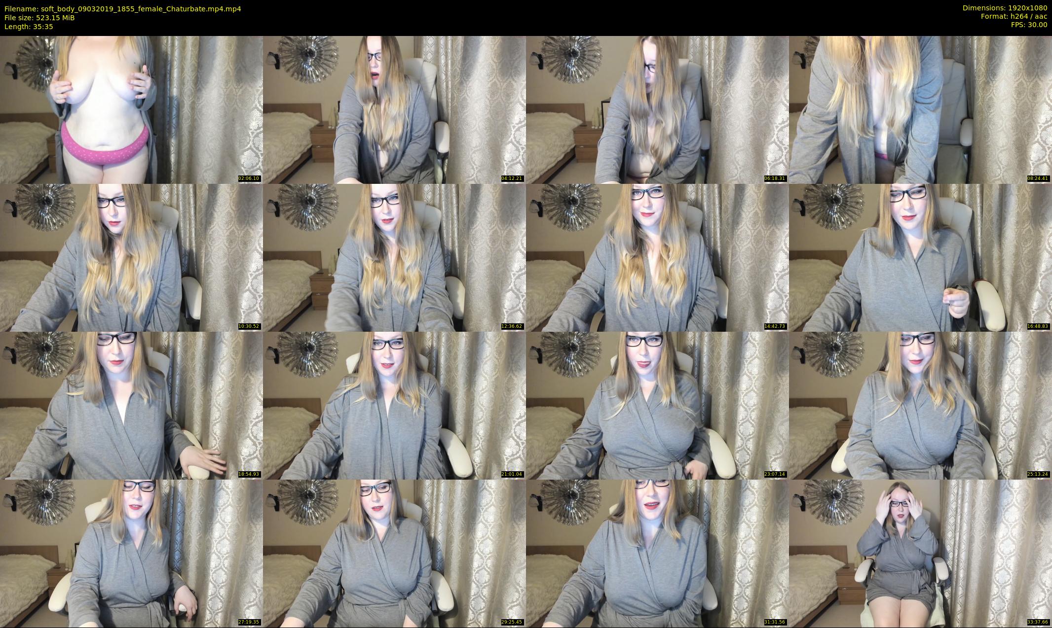 soft_body — 36 minute Chaturbate female cam show recording, 1080p, Mar 9, 2019
