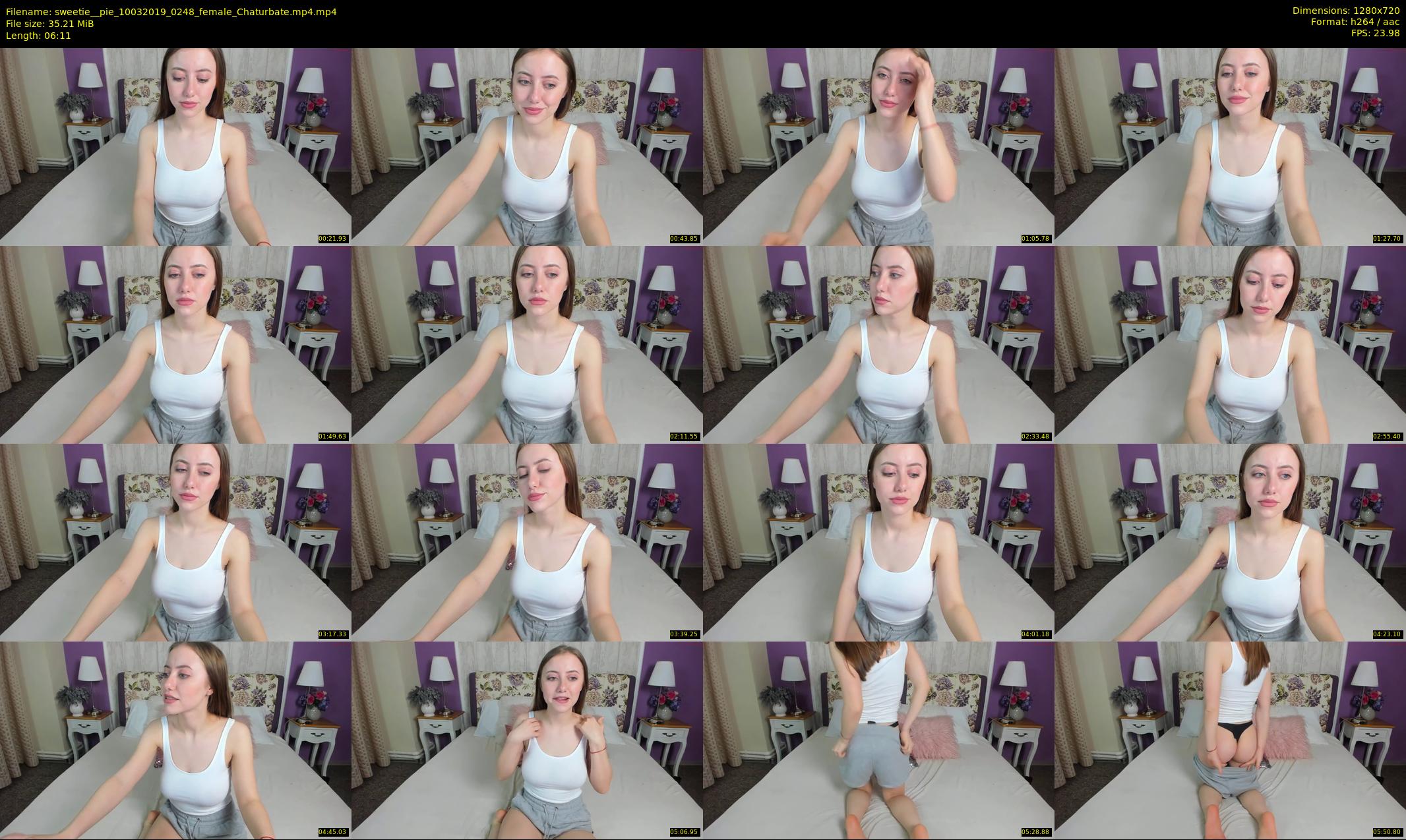 sweetie__pie — 7 minute Chaturbate female cam show recording, 720p, Mar 10, 2019