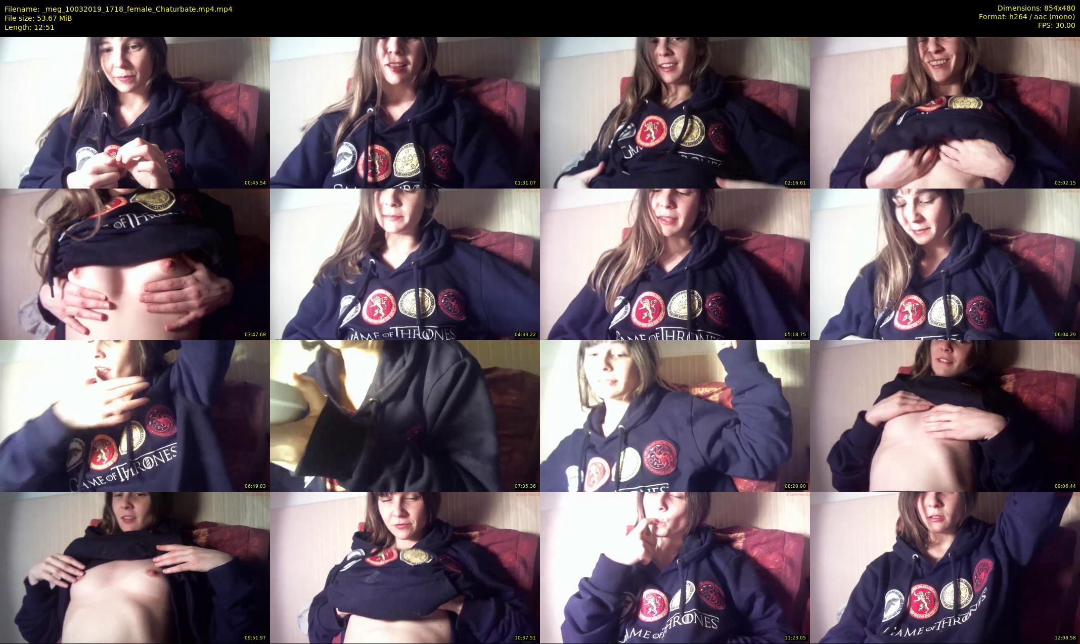_meg — 13 minute Chaturbate female cam show recording, 480p, Mar 10, 2019