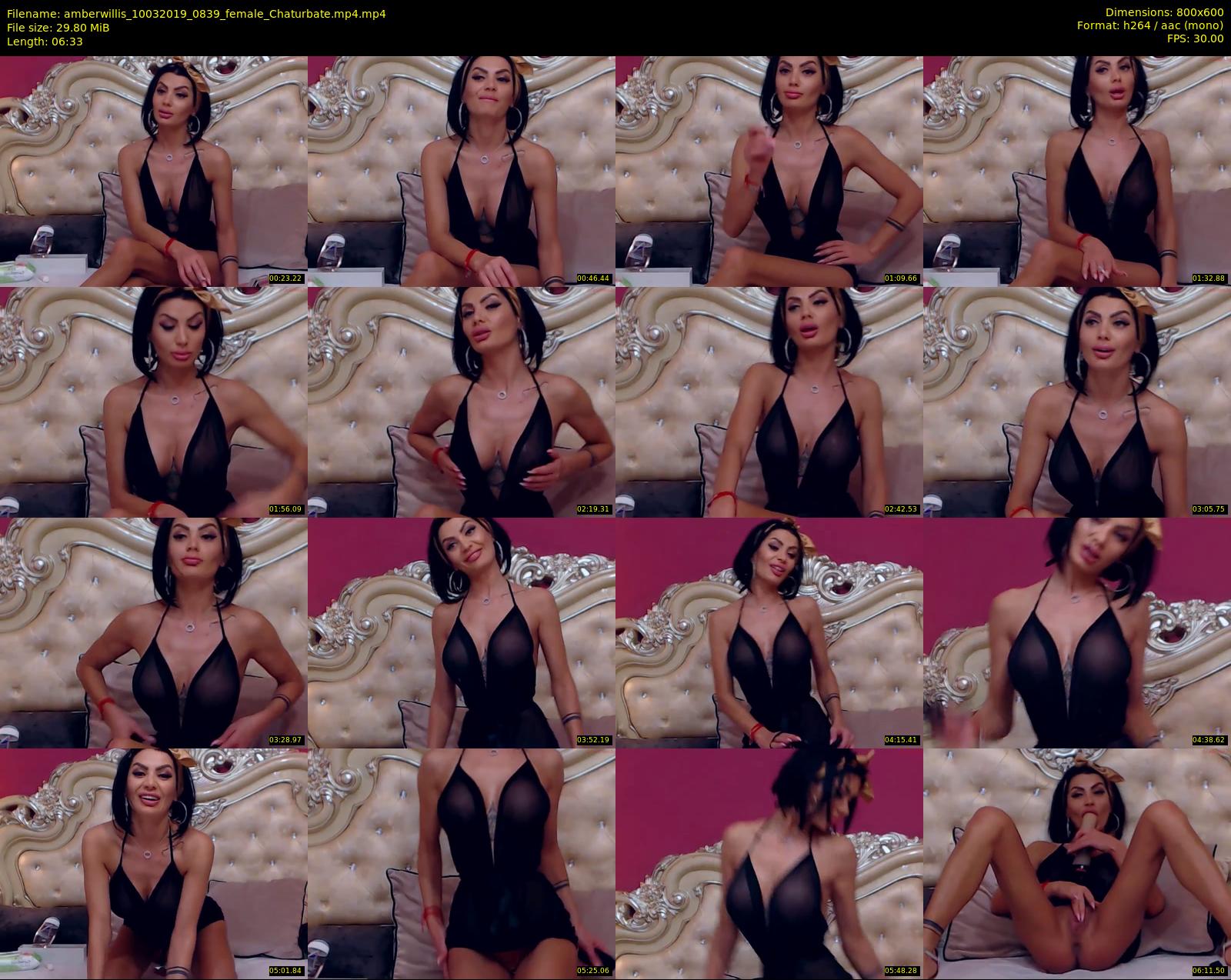 amberwillis — 7 minute Chaturbate female cam show recording, 480p, Mar 10, 2019