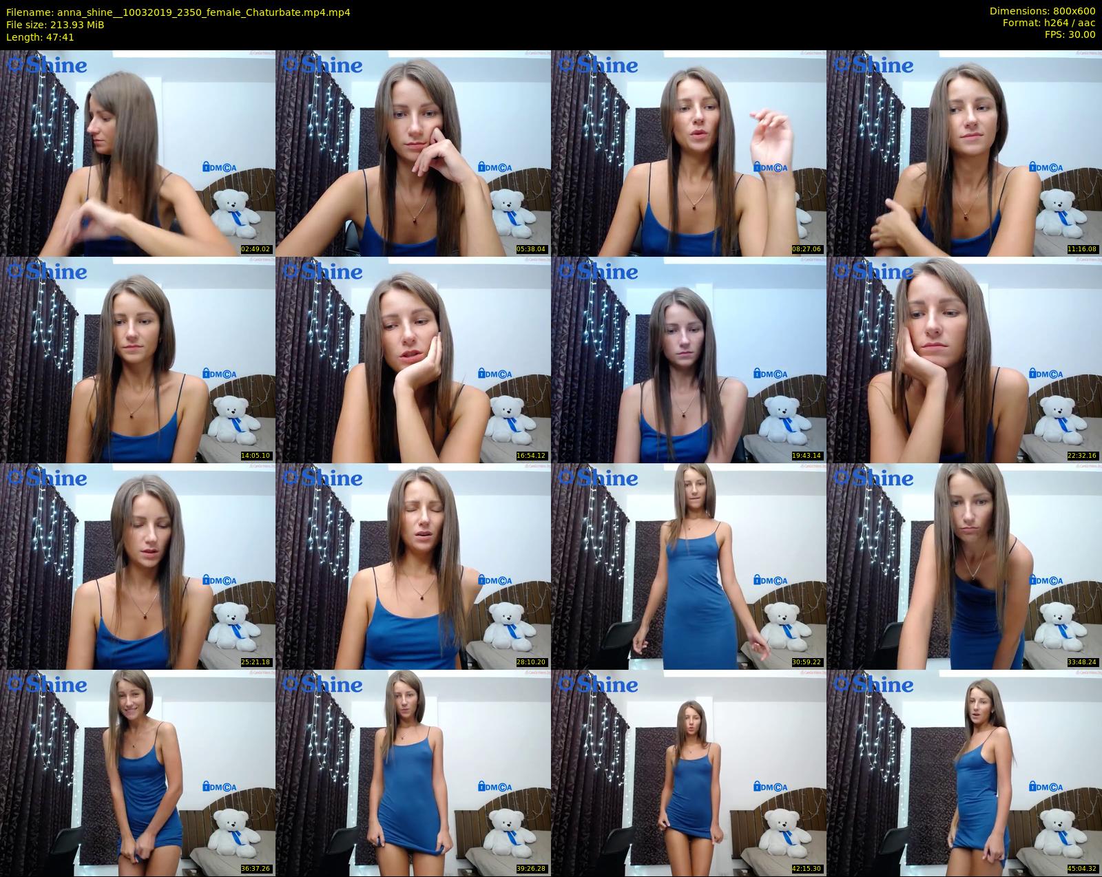 anna_shine_ — 48 minute Chaturbate female cam show recording, 480p, Mar 10, 2019